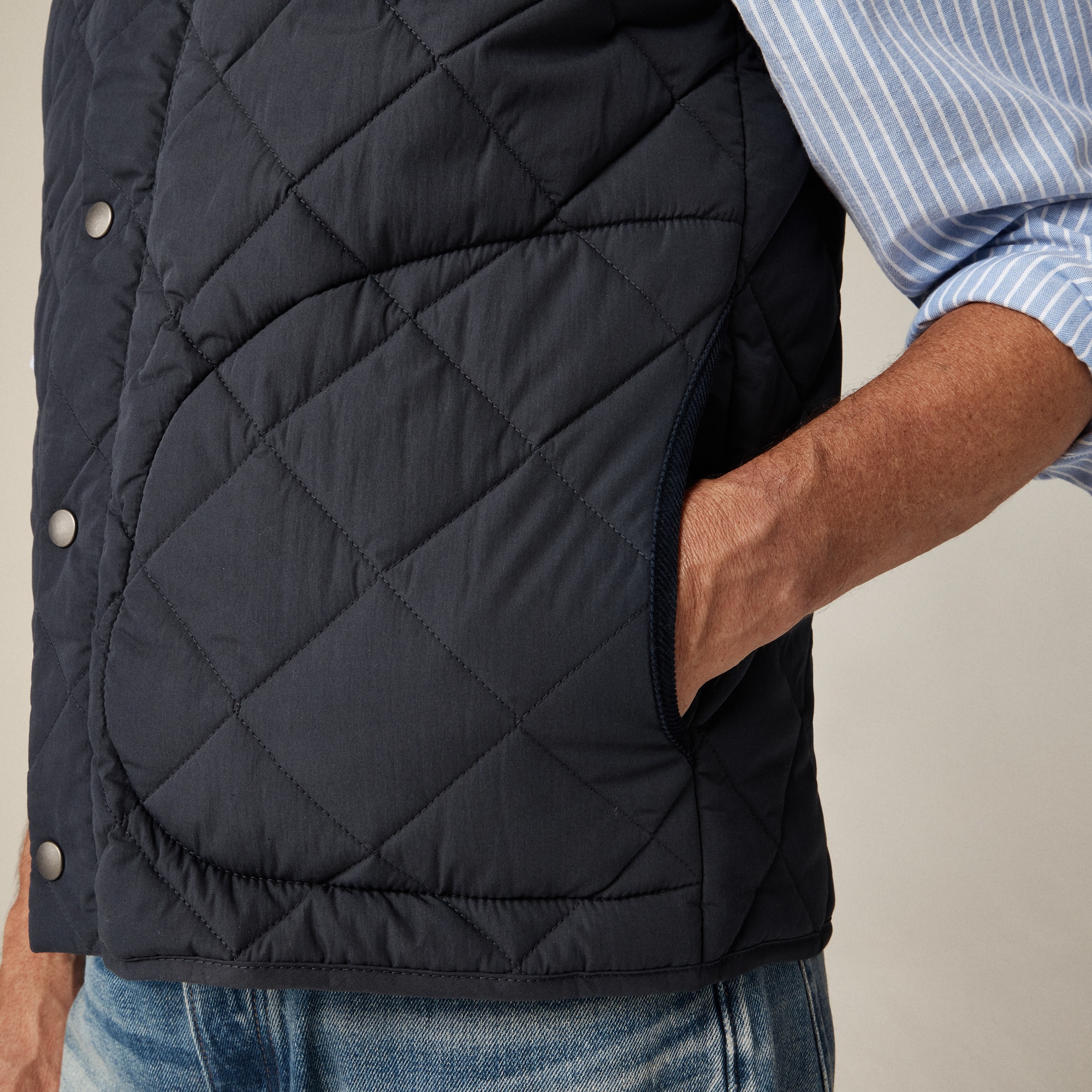 Sussex Quilted Vest With PrimaLoft® For Men | J.Crew