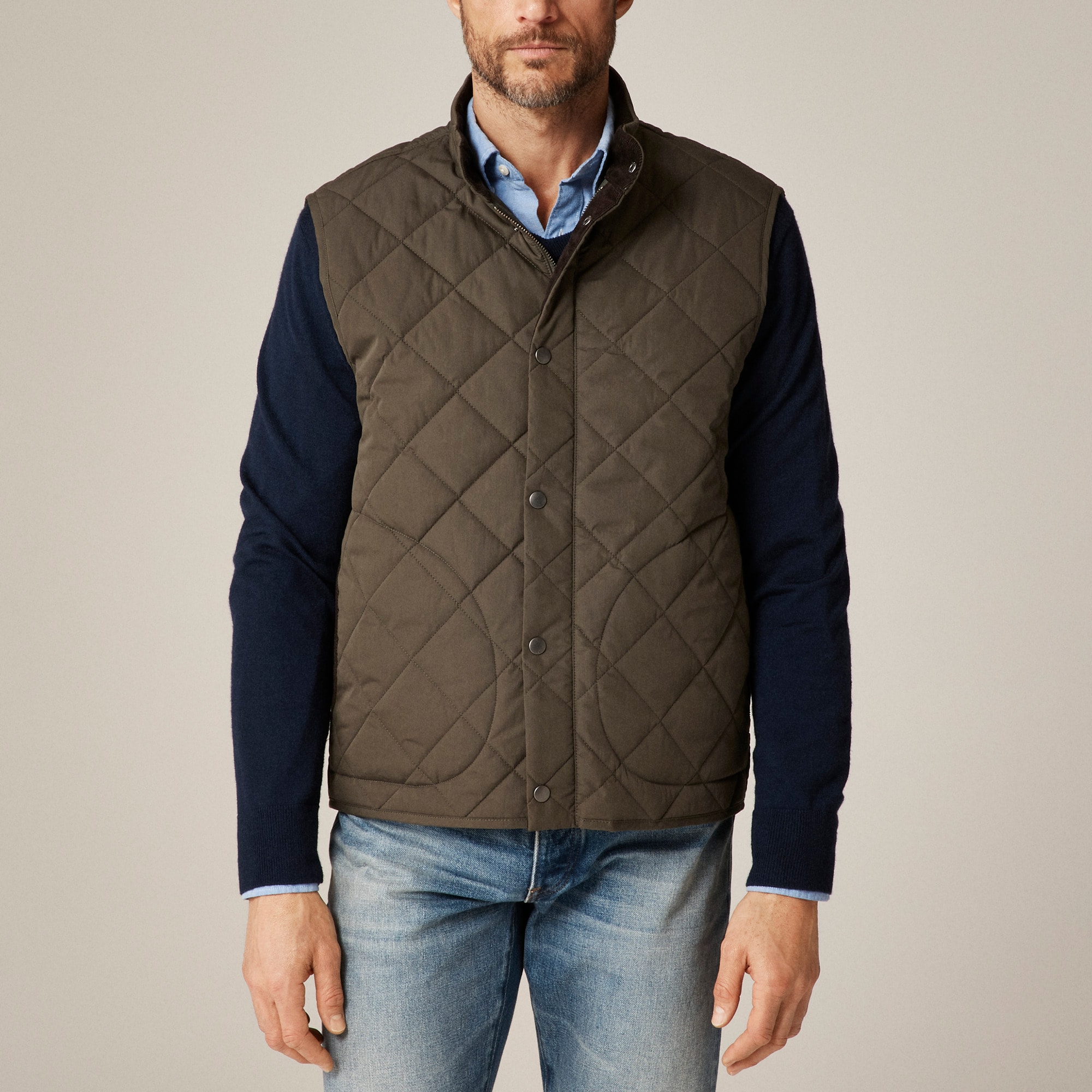 Sussex Quilted Vest With PrimaLoft® For Men | J.Crew