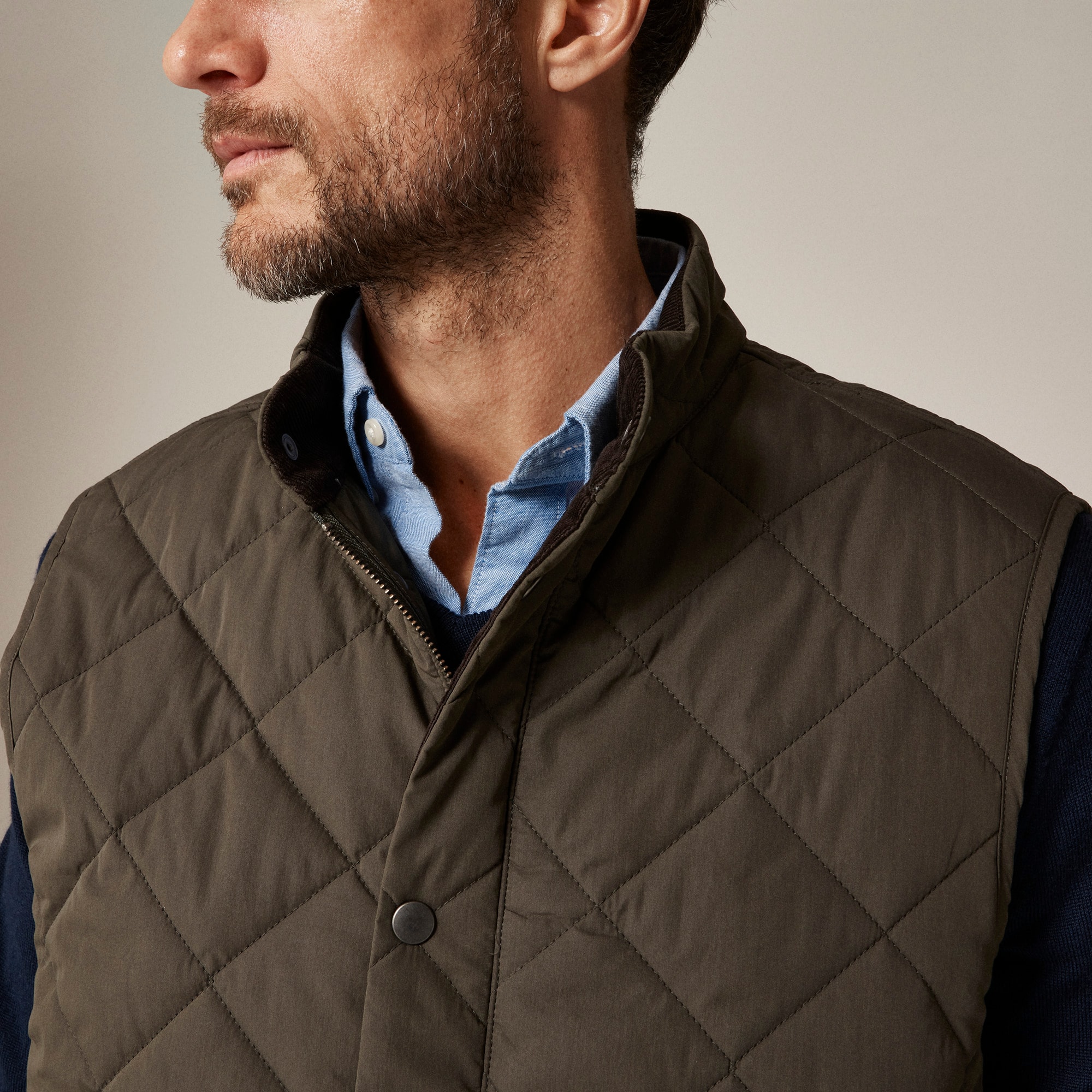 Sussex Quilted Vest With PrimaLoft® For Men | J.Crew