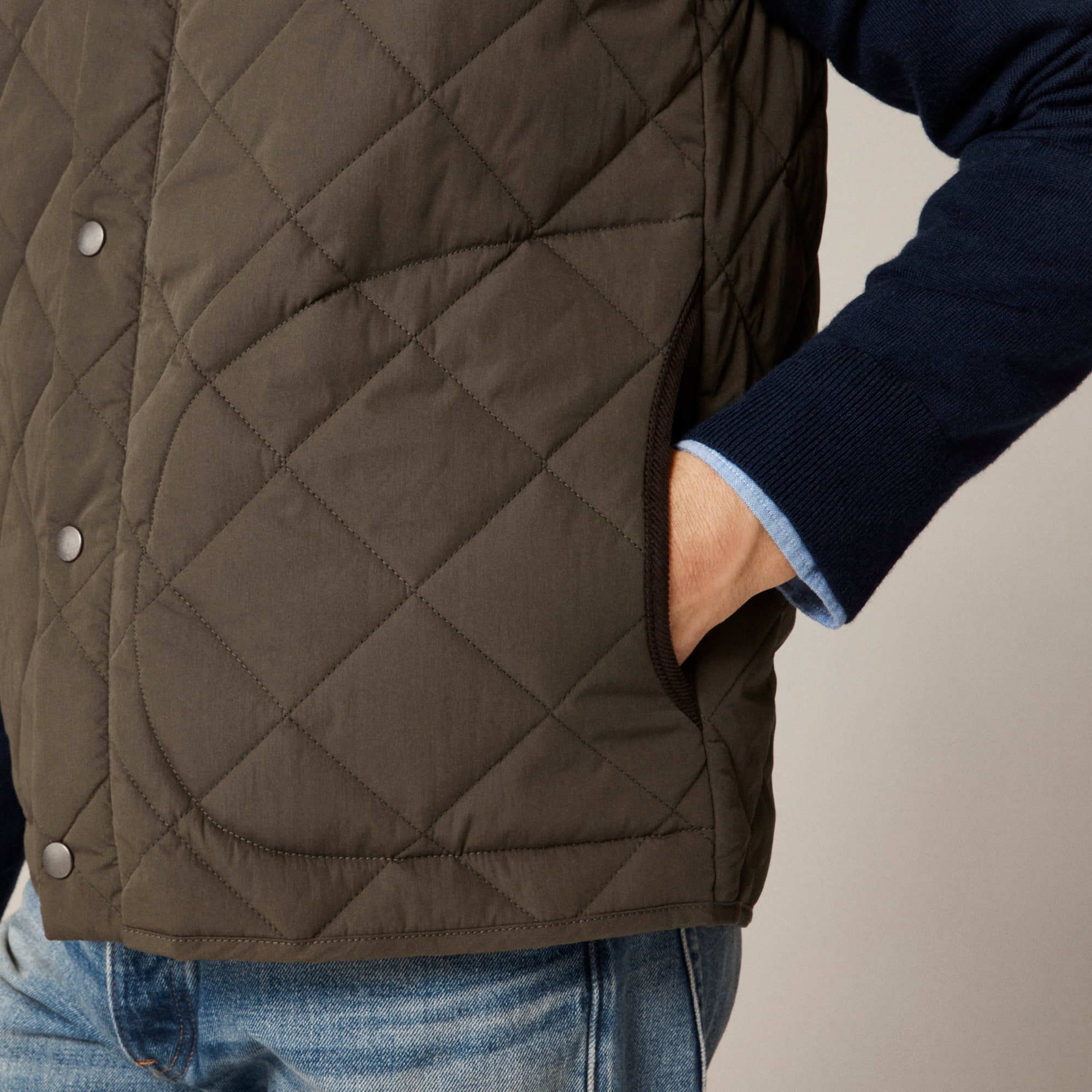 Sussex Quilted Vest With PrimaLoft® For Men | J.Crew