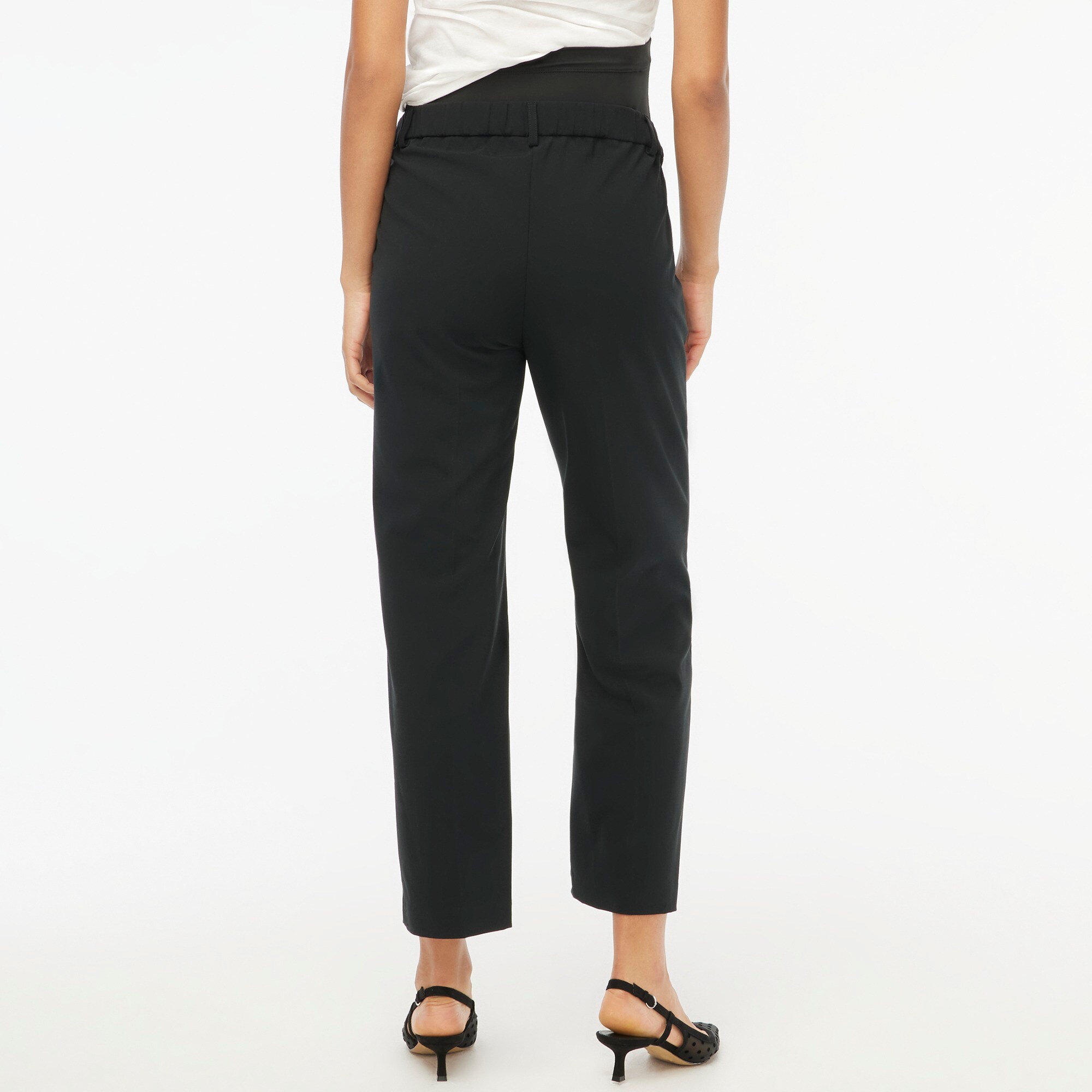 Maternity straight-leg work pant
