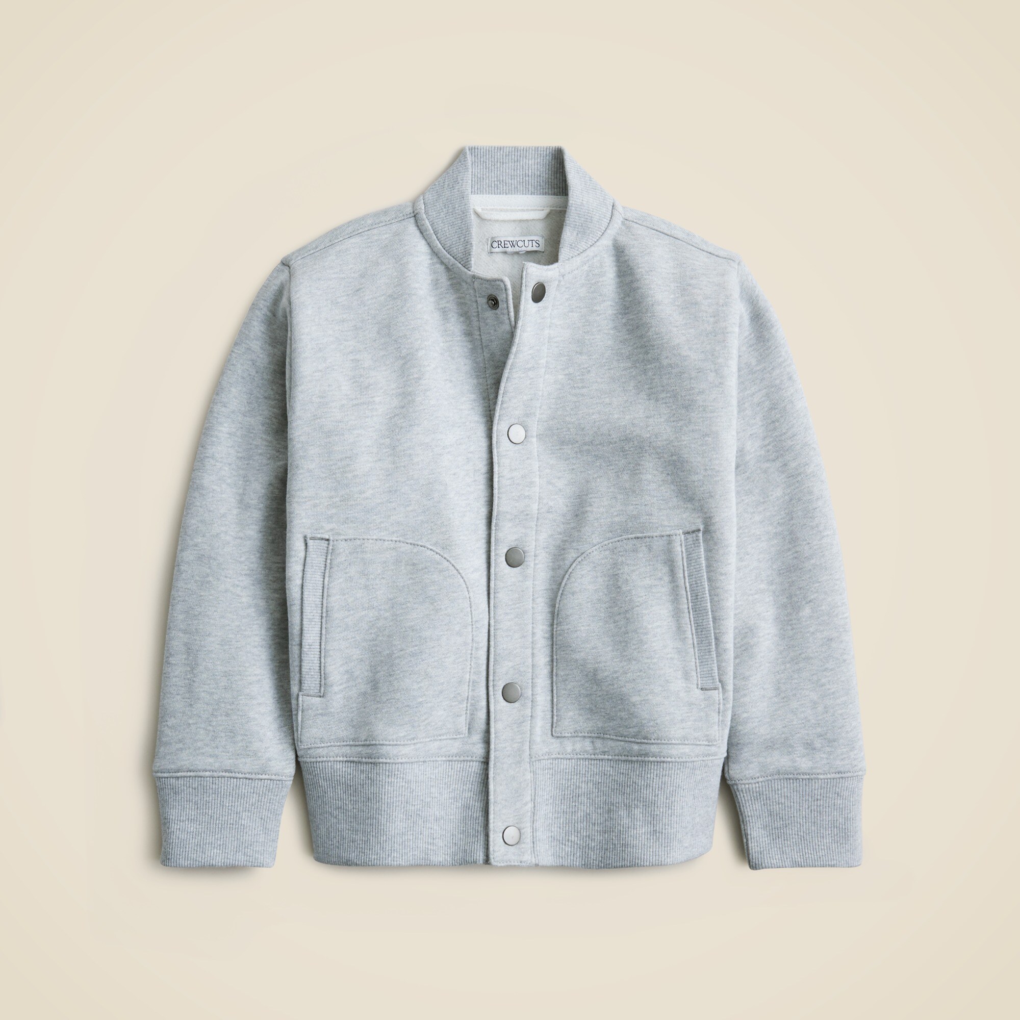 Kids' fleece bomber jacket