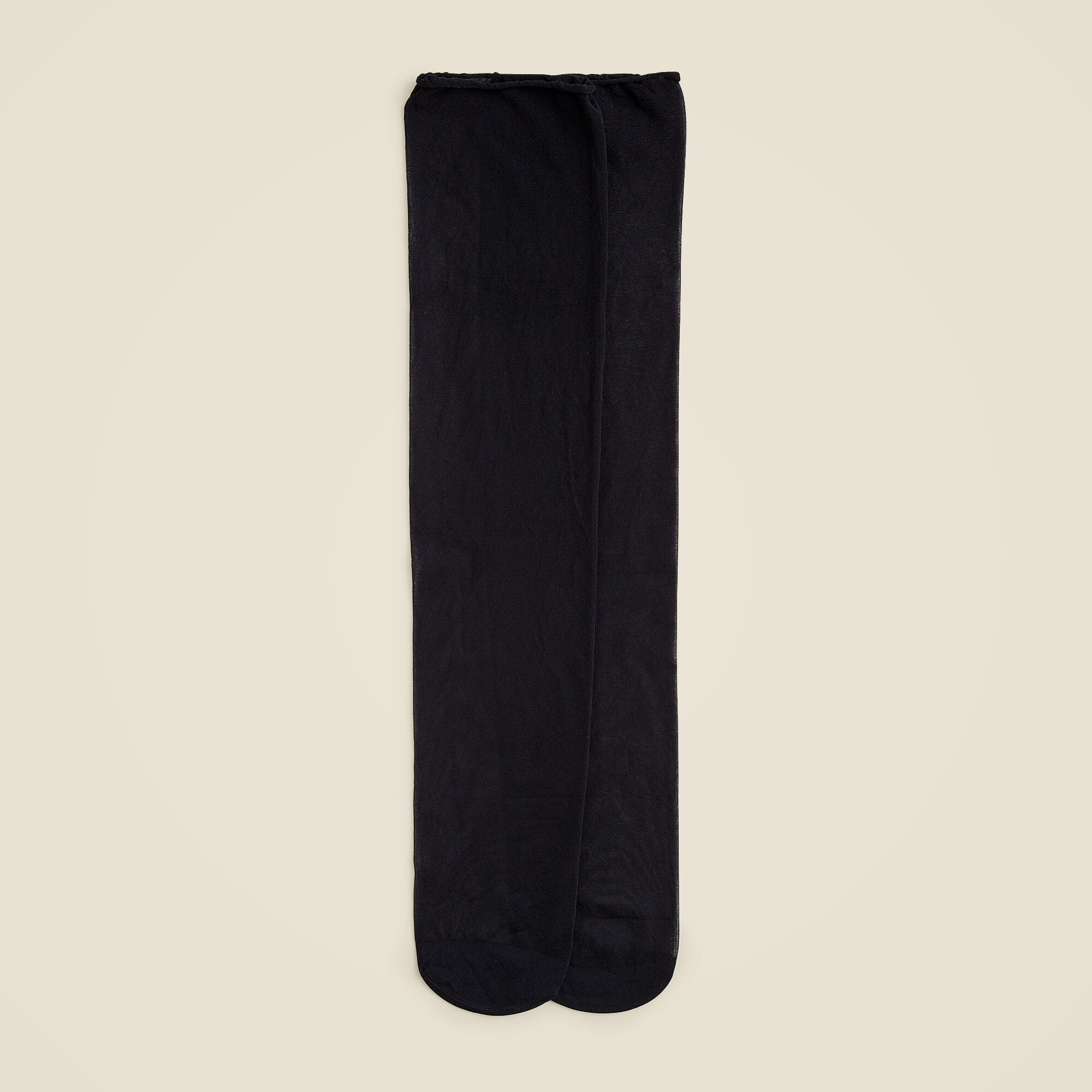 Sheer rolled-edge trouser socks three-pack