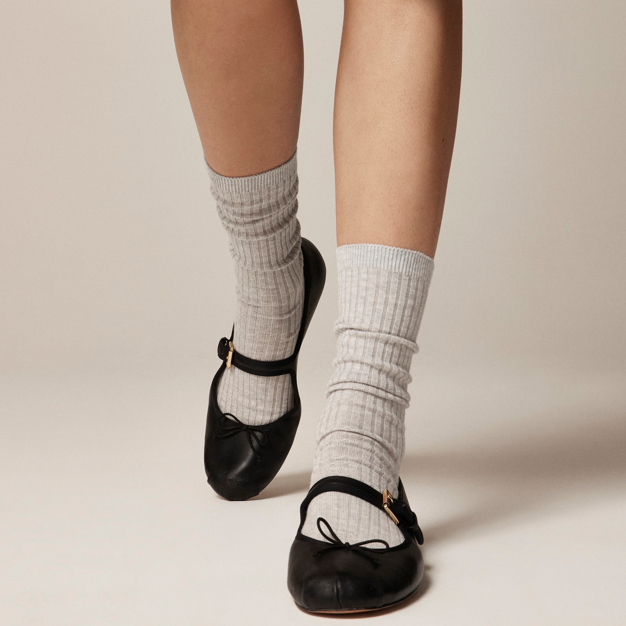womens Cozy ribbed trouser socks three-pack
