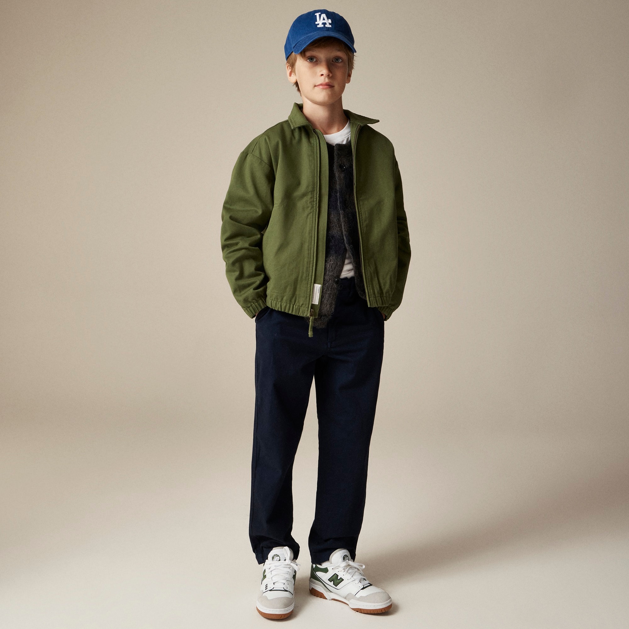 Kids' classic-fit stretch chino pant