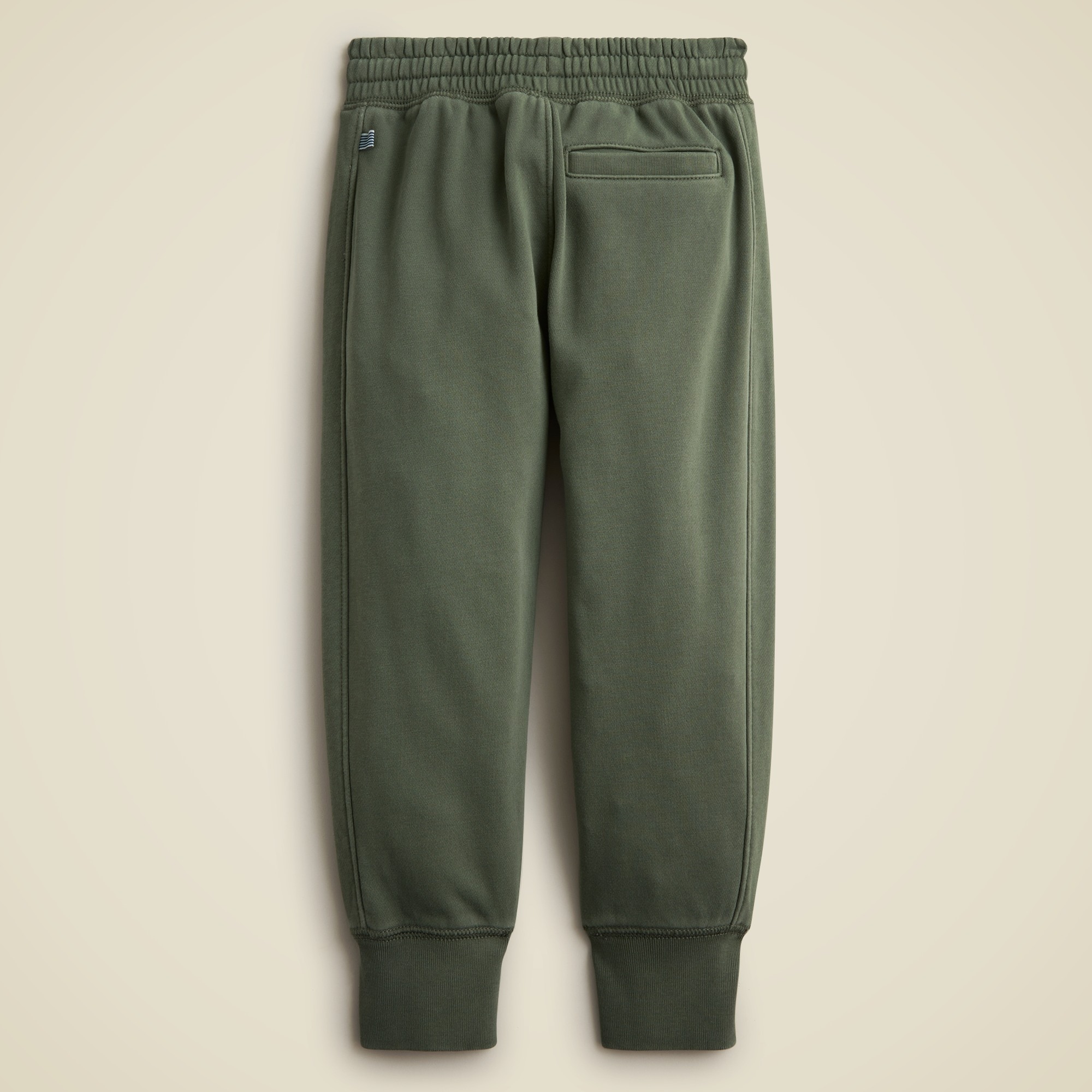 J.Crew: Kids' Garment-dyed Slim-slouchy Jogger Pant In Terry