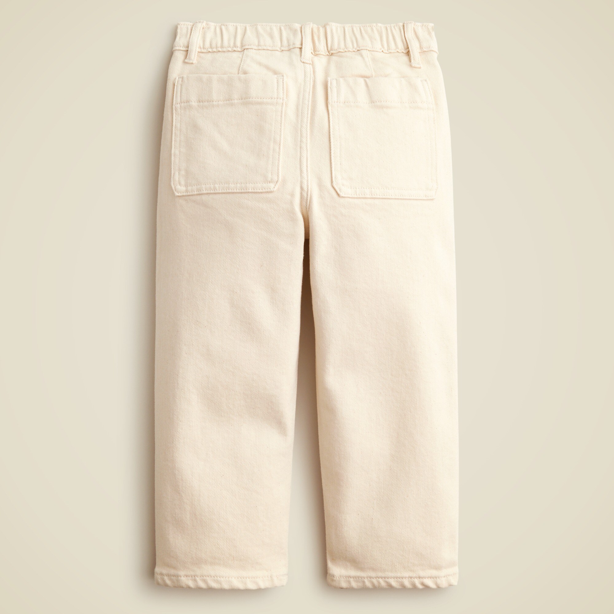 Kids' Pull-on Jean In Ecru Wash For Boys | J.Crew