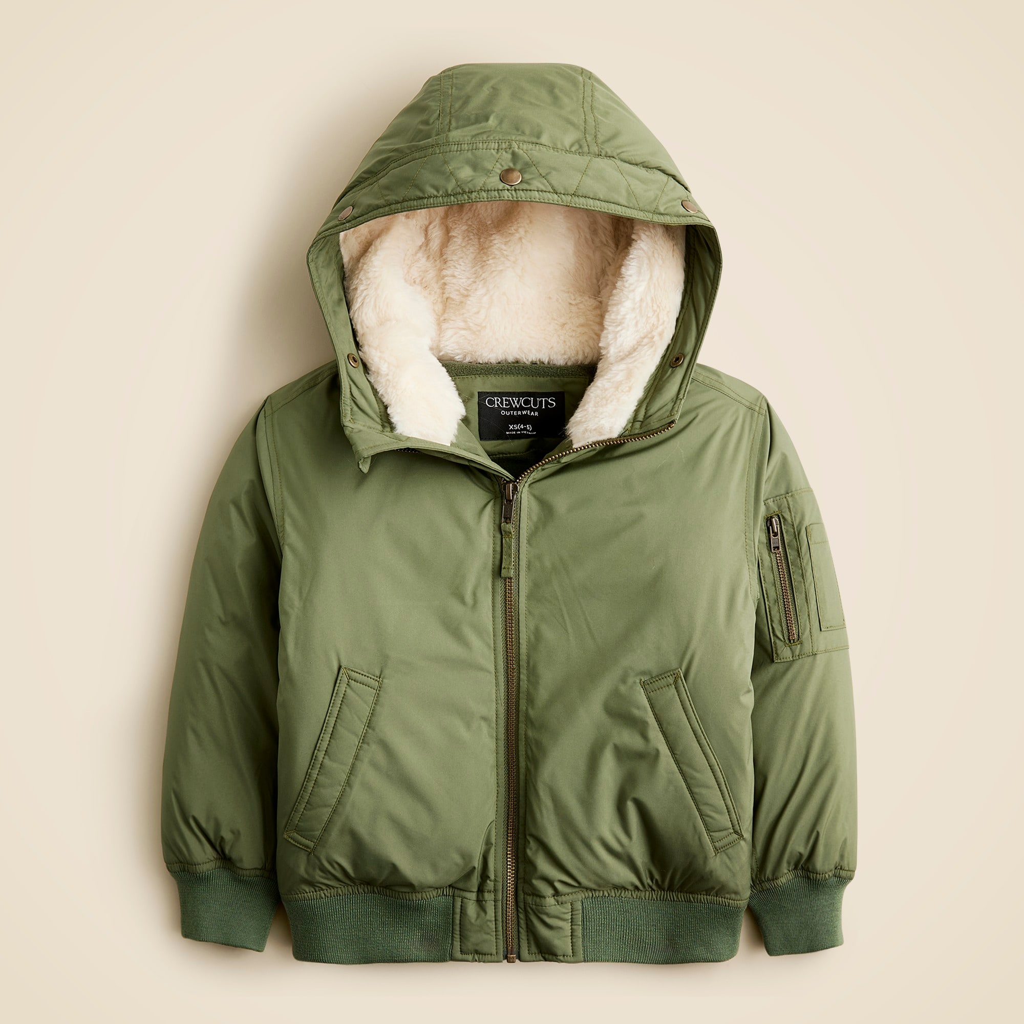 Kids' short parka