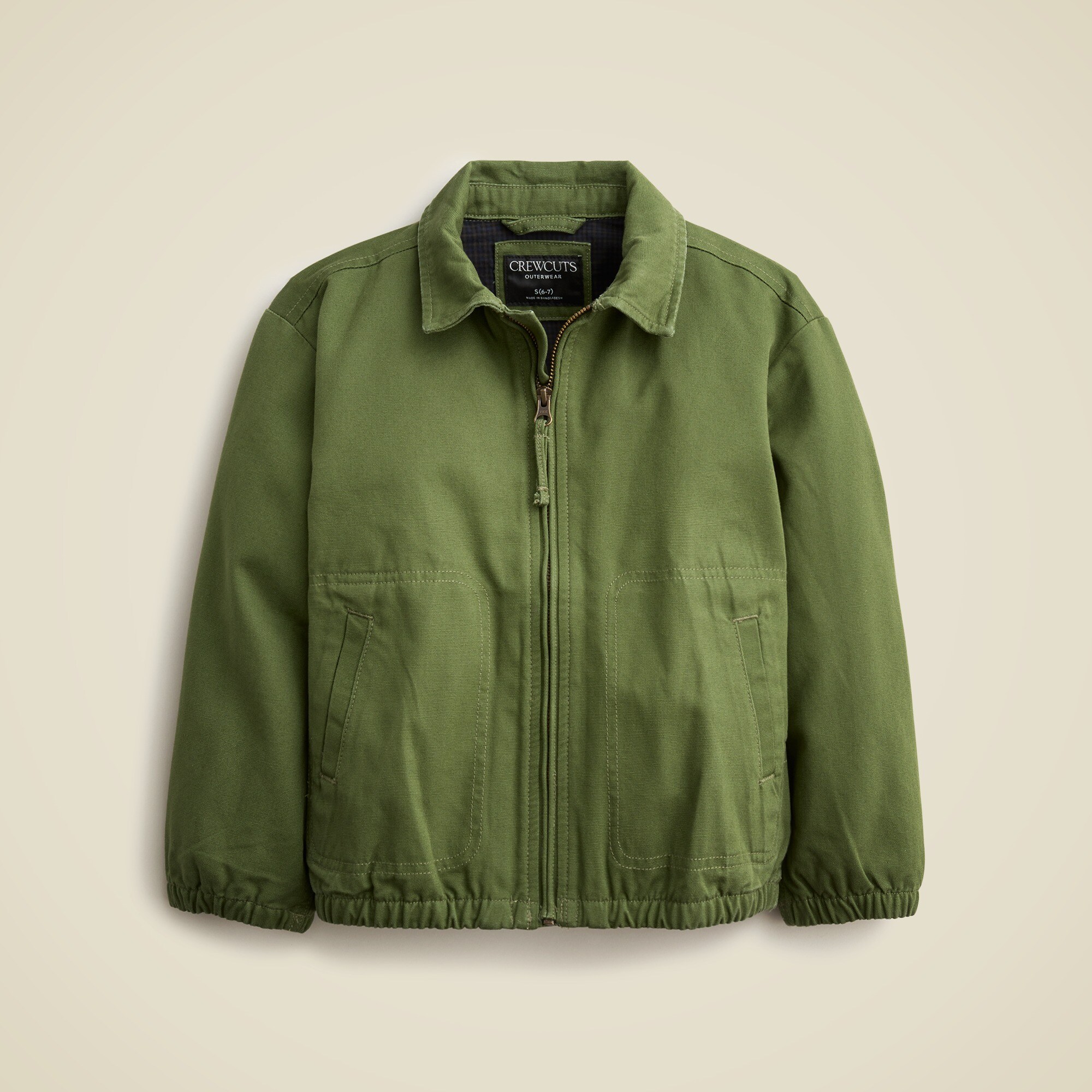 Kids' Harrington jacket in canvas