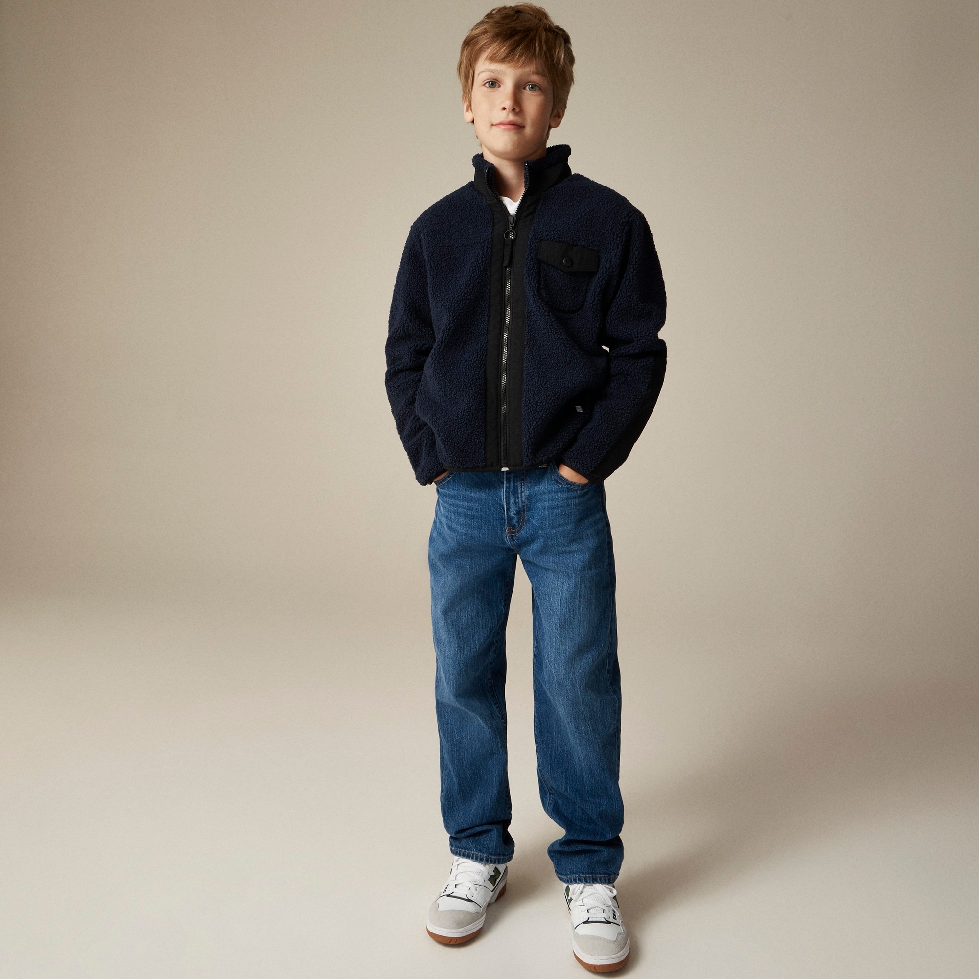 Kids' Classic-fit Jean In Dover Wash For Boys | J.Crew