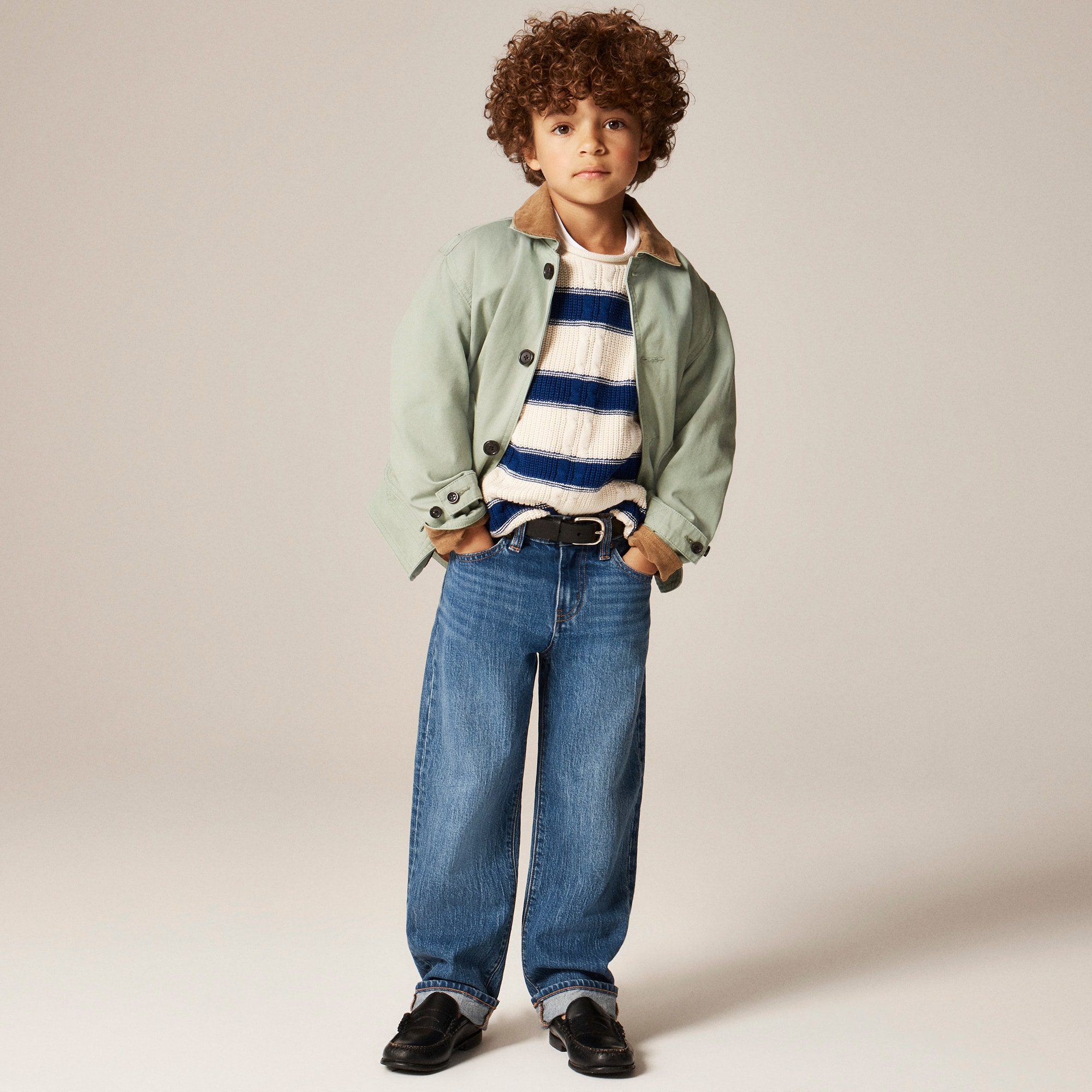 boys Kids' Straight-fit jean in Dover wash