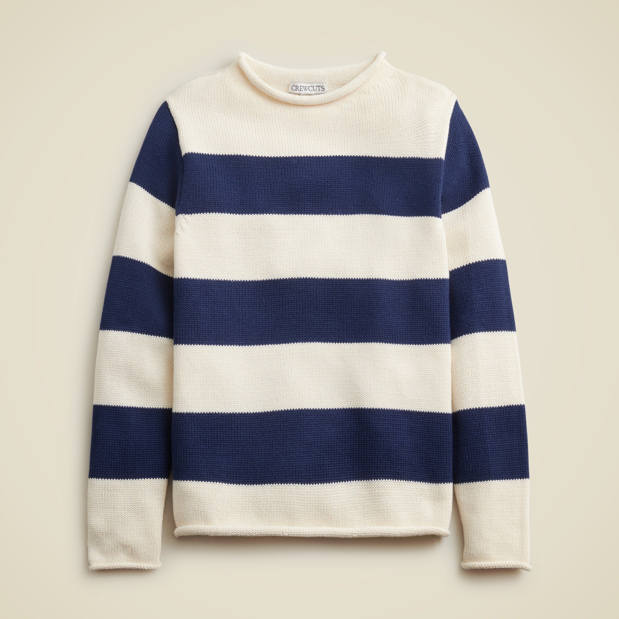 【日本入手困難】Silk and cotton crew-neck sweater J.Crew: Kids' 1988 Heritage Cotton Rollneck™ Sweater In