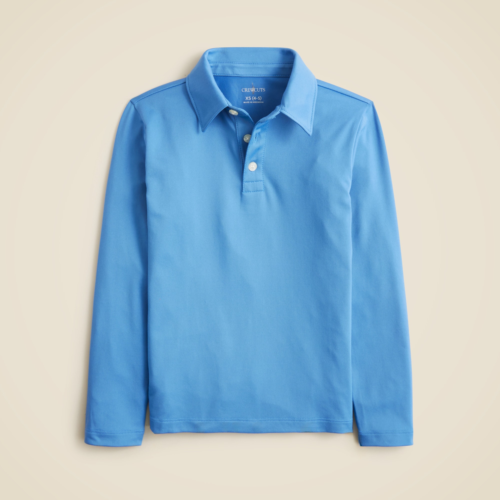 boys Kids' long-sleeve tech polo shirt