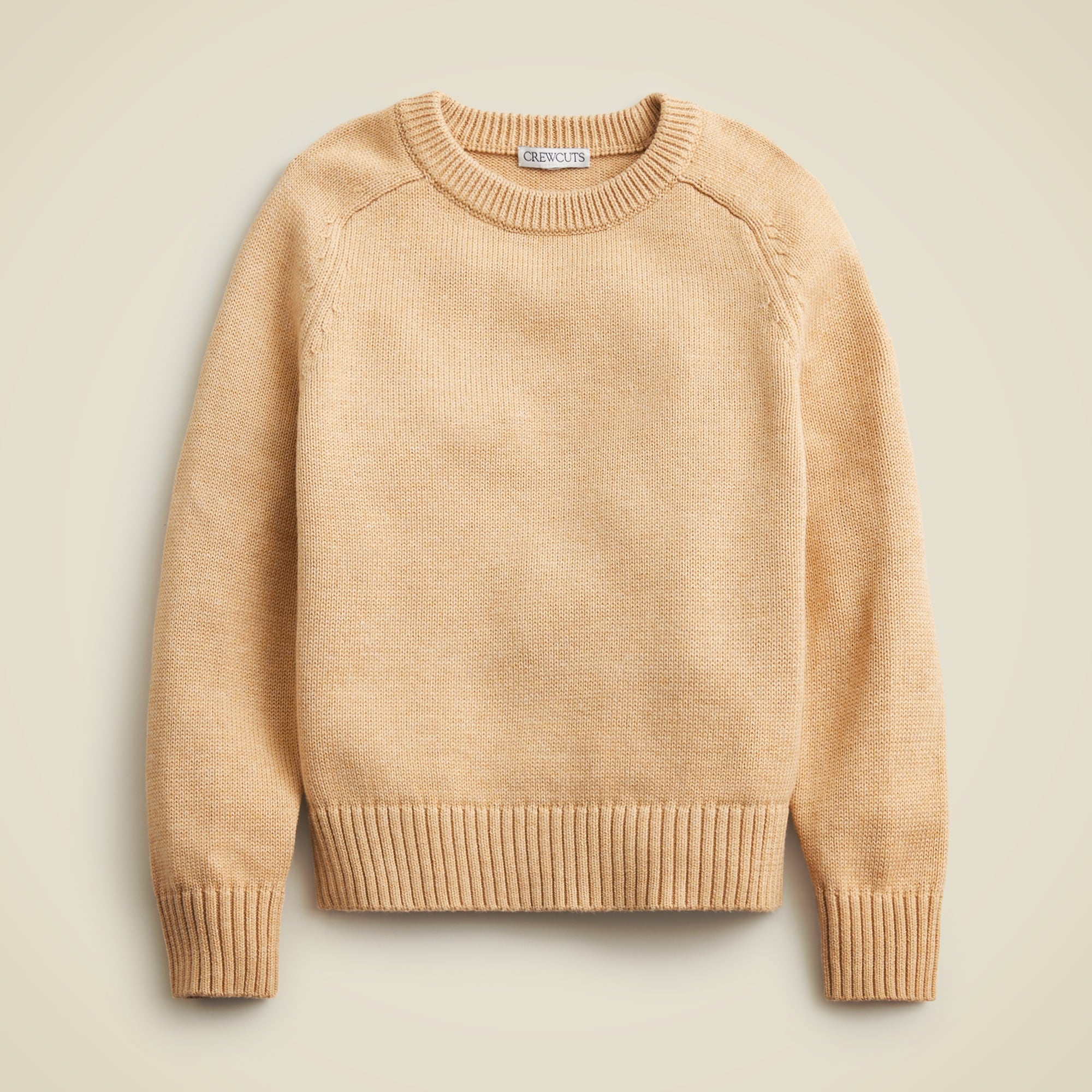 Kids' heritage cotton crewneck sweater