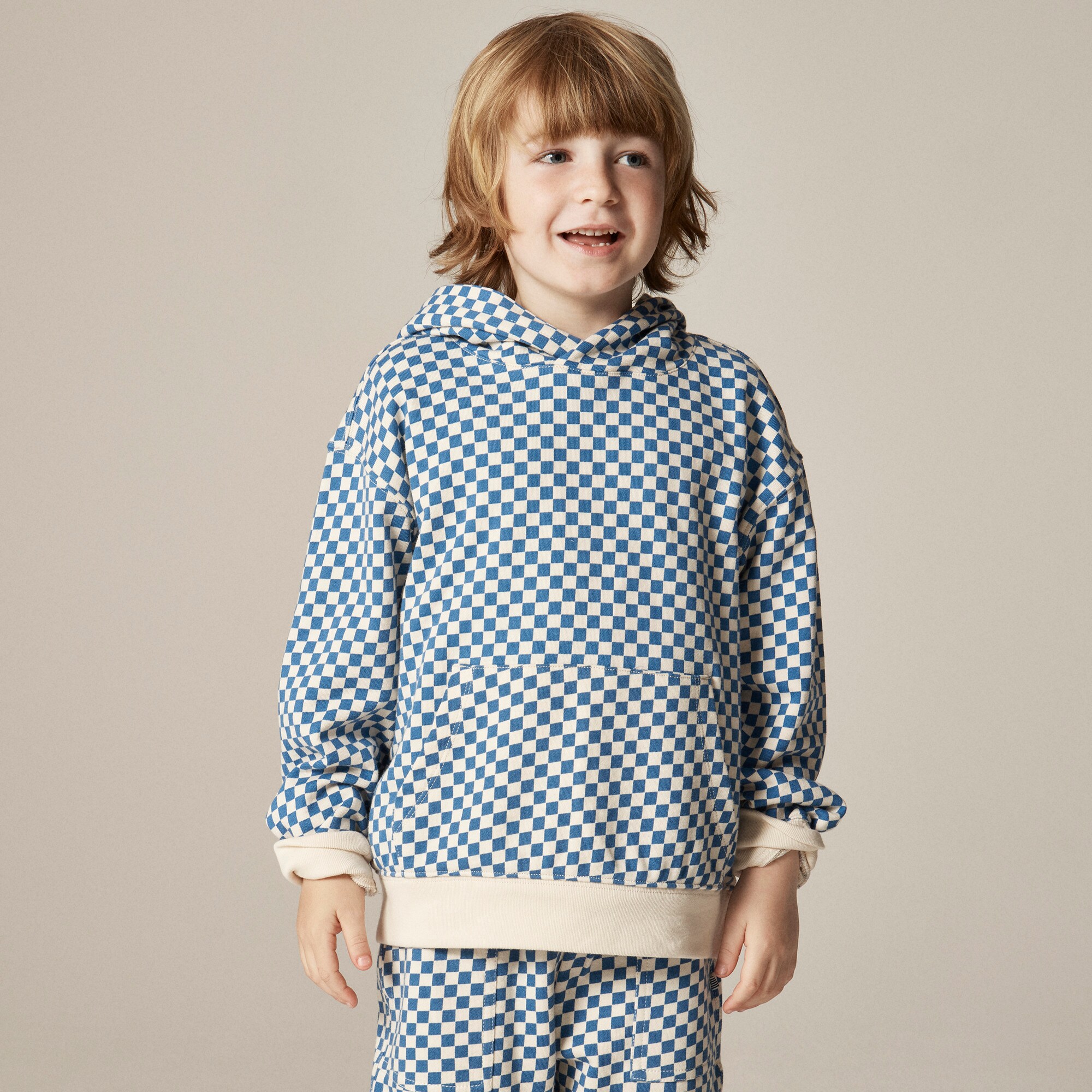 boys KID by Crewcuts garment-dyed hoodie