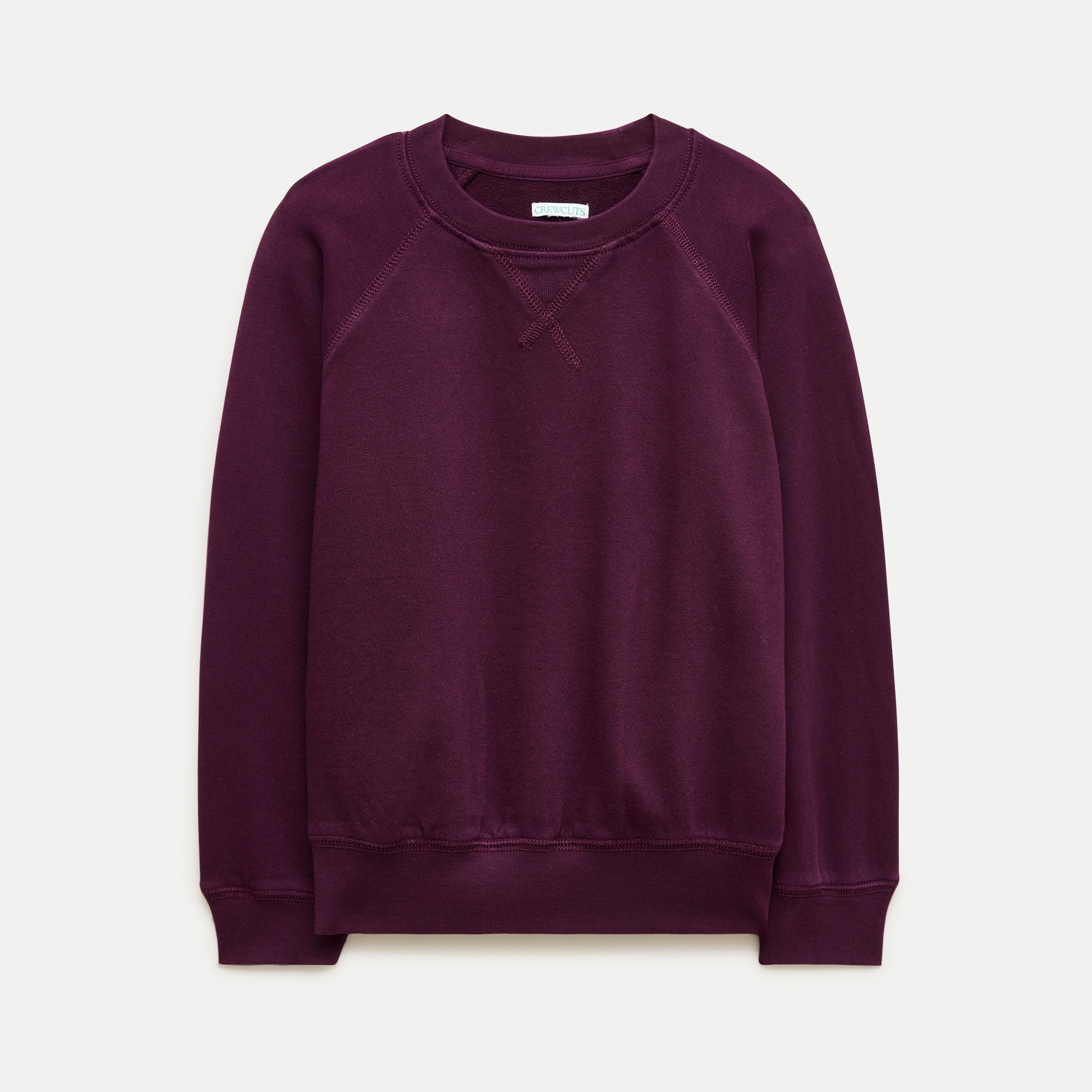 KID by Crewcuts garment-dyed crewneck sweatshirt