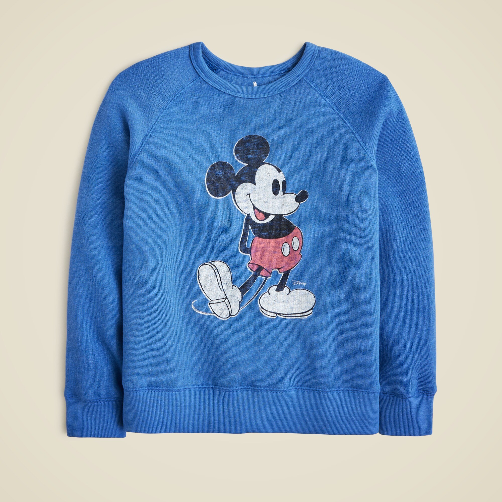 J.Crew Kids Junk Food Clothing Mickey Mouse Crewneck Sweatshirt For Boys