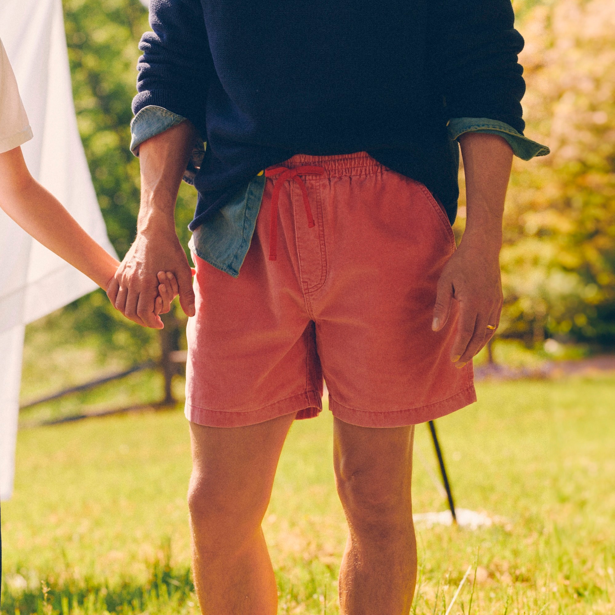 Short Bermuda Greg Norman - Femme Taille 6 - Orange/Rouge - Coton - Golf