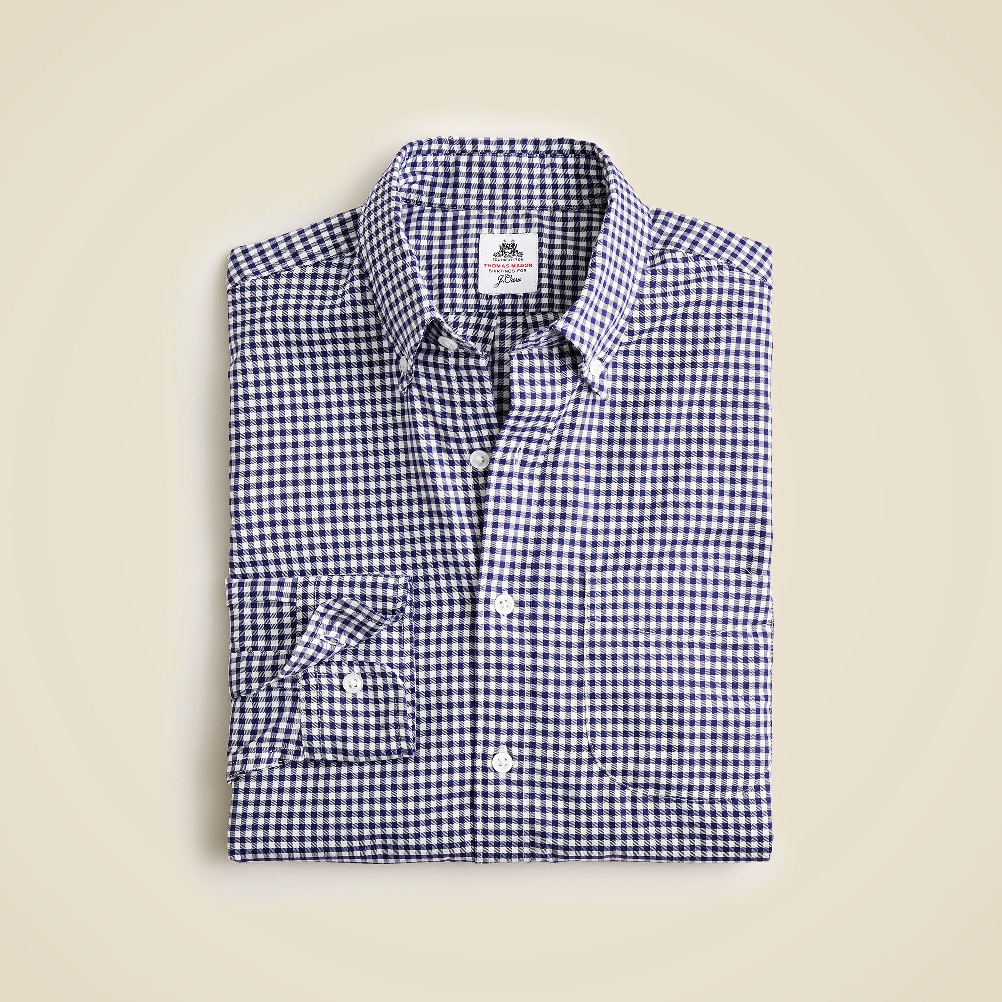 mens Thomas Mason&reg; for J.Crew washed cotton twill shirt