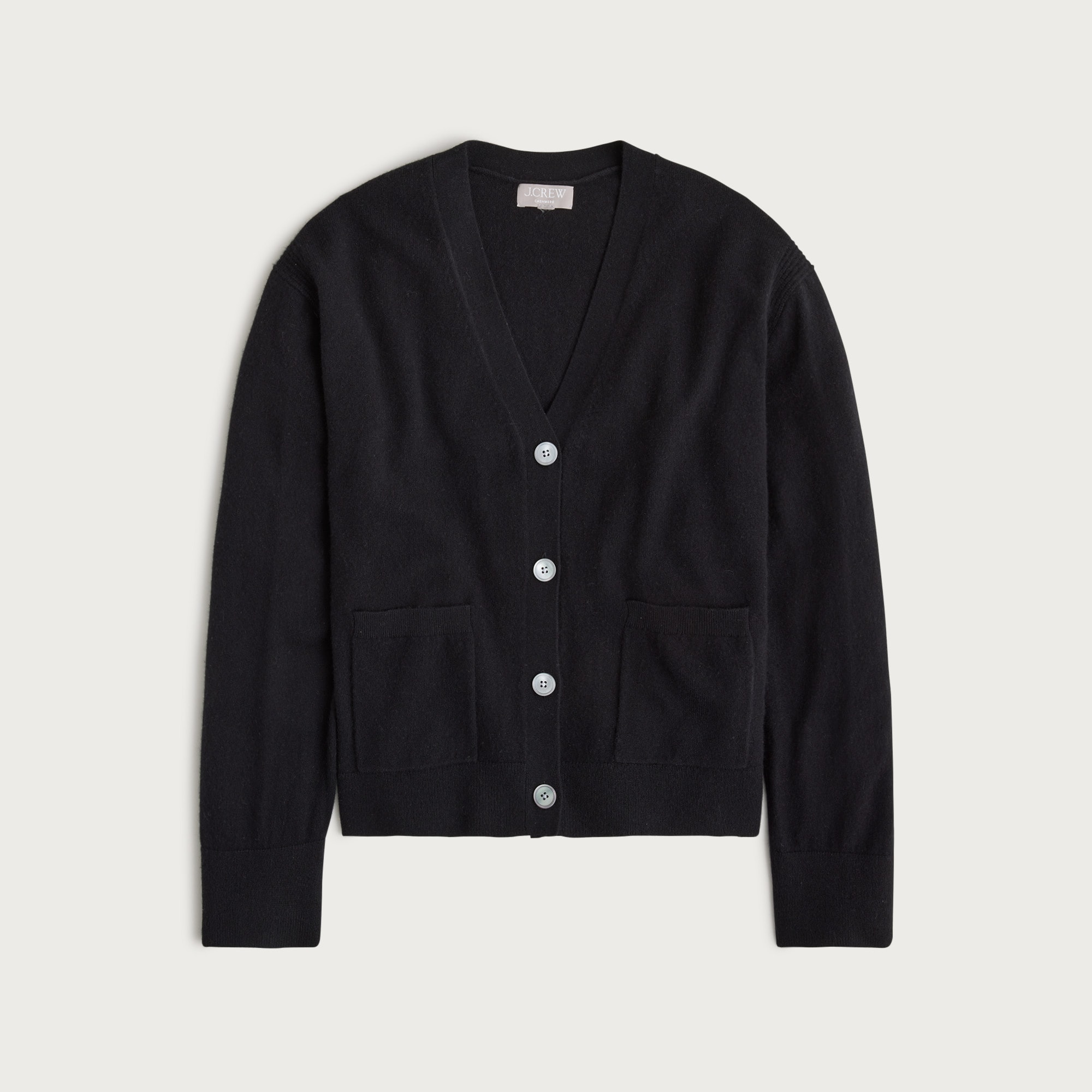 Cashmere Patch-pocket Cardigan For Women | J.Crew