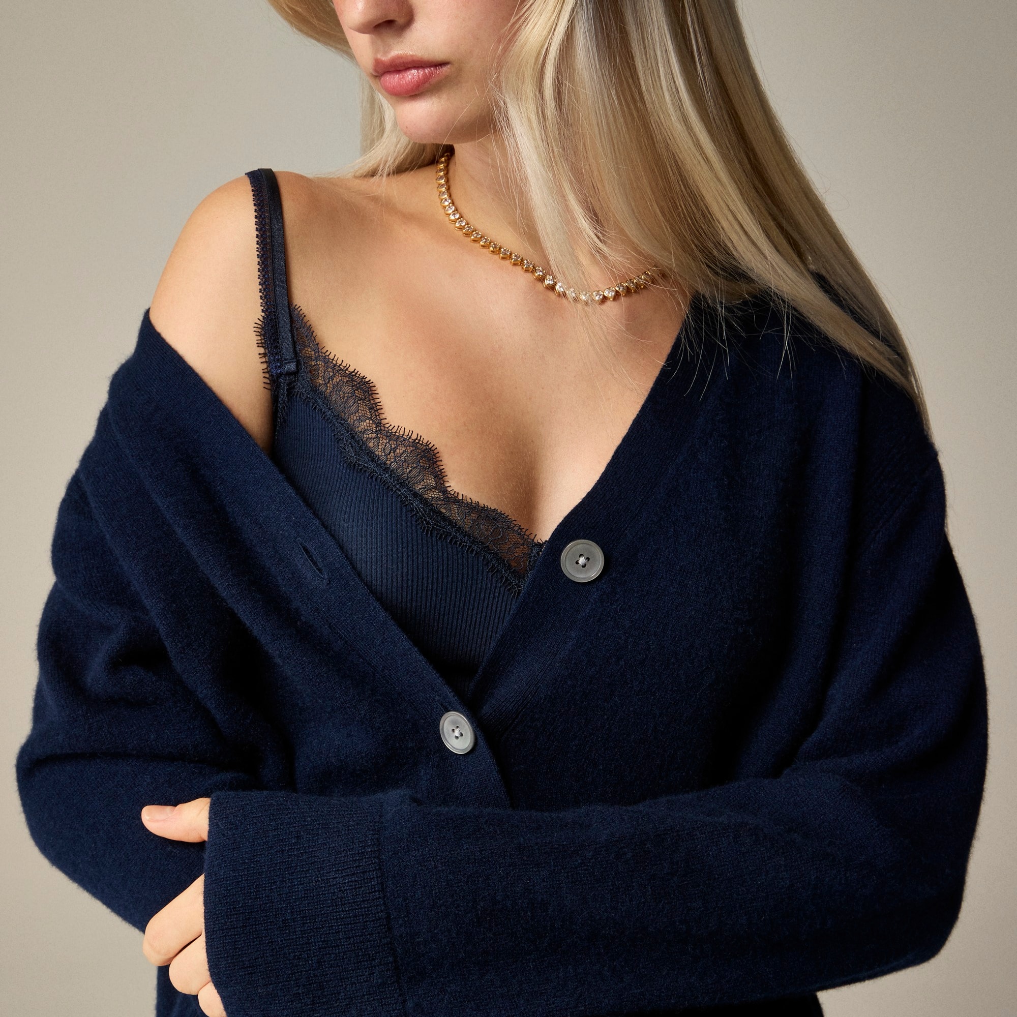 Cashmere Patch-pocket Cardigan For Women | J.Crew