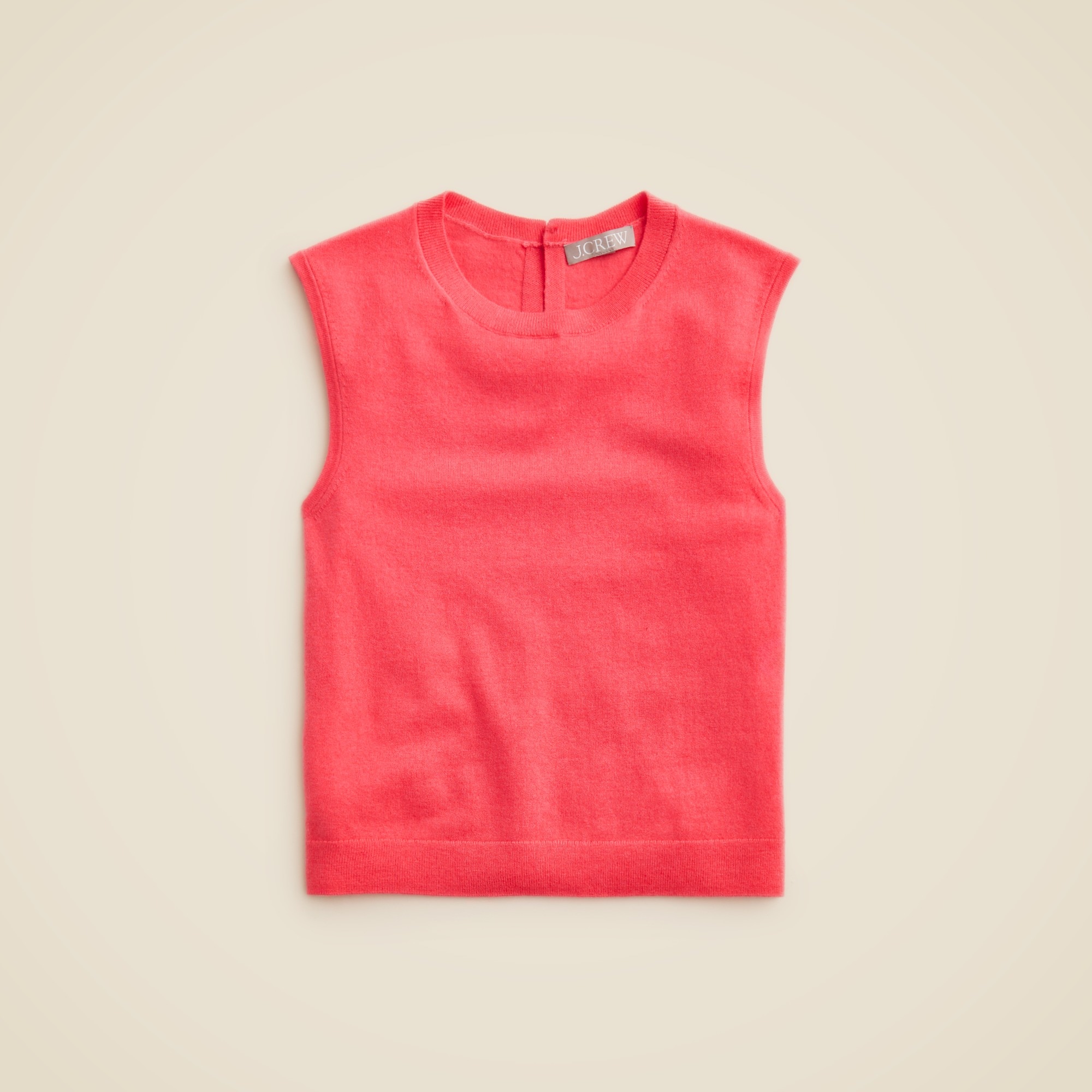 womens Featherweight cashmere-blend cropped sweater shell