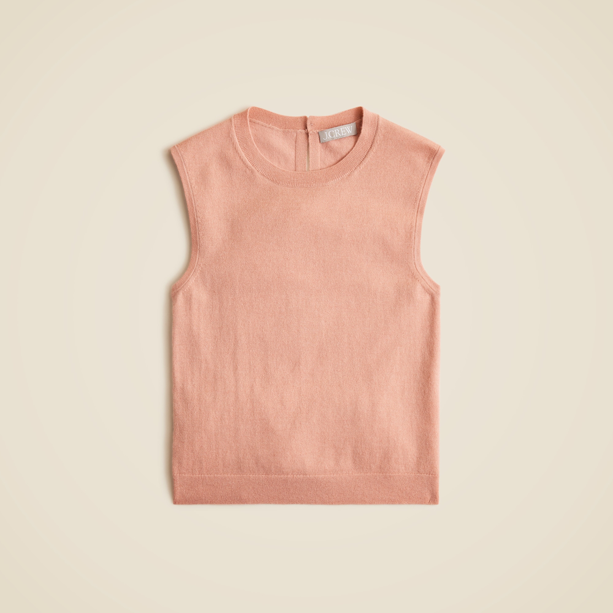 womens Featherweight cashmere-blend cropped sweater shell