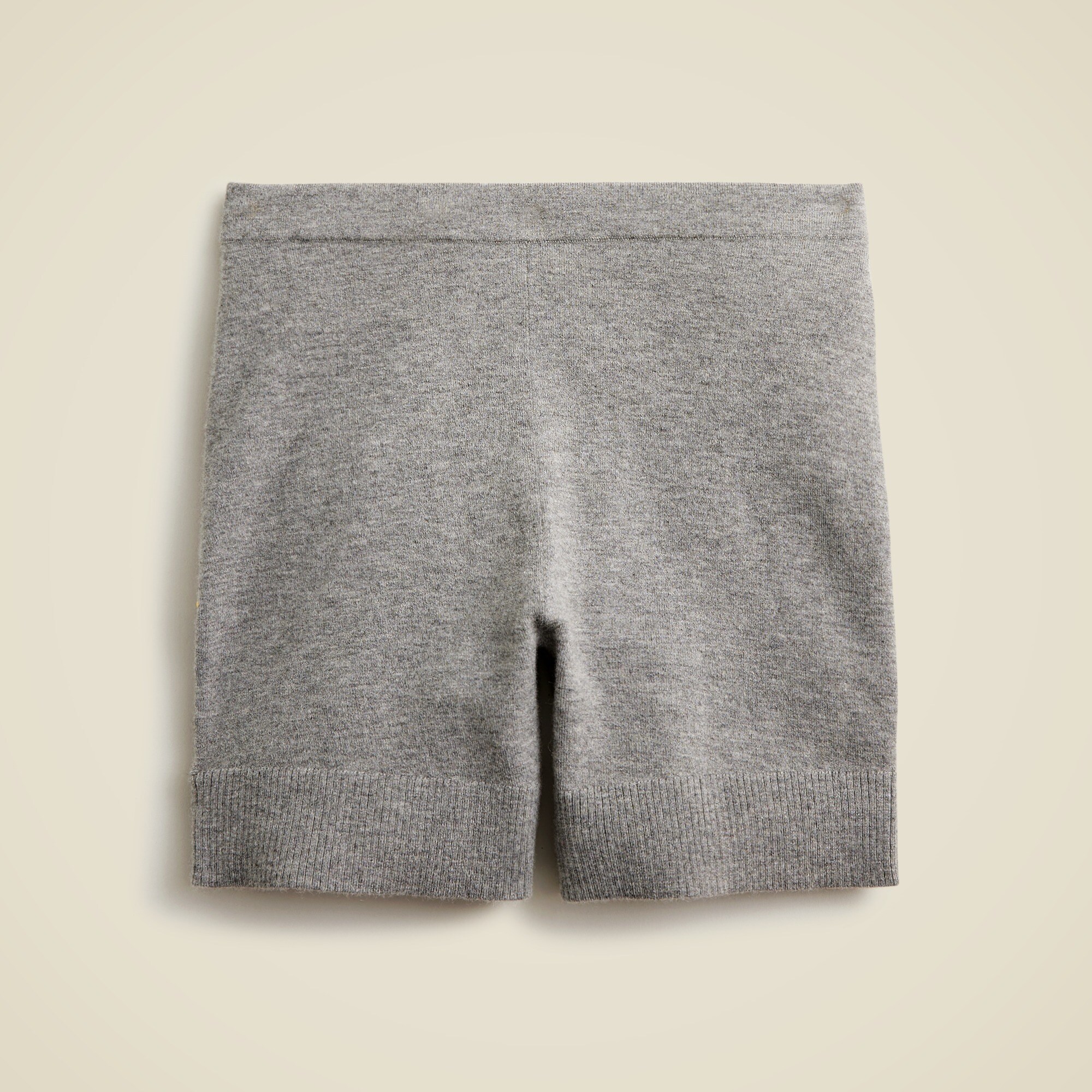 Featherweight cashmere-blend bike short