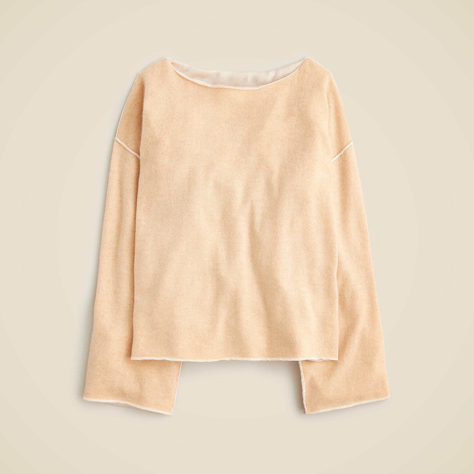 Collection Cashmere And Silk Reversible Sweater For Women | J.Crew
