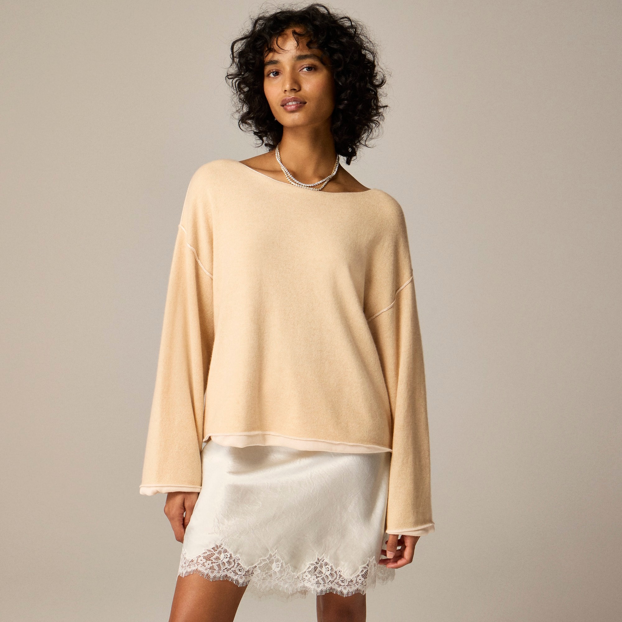 J crew reversible button back sweater on sale