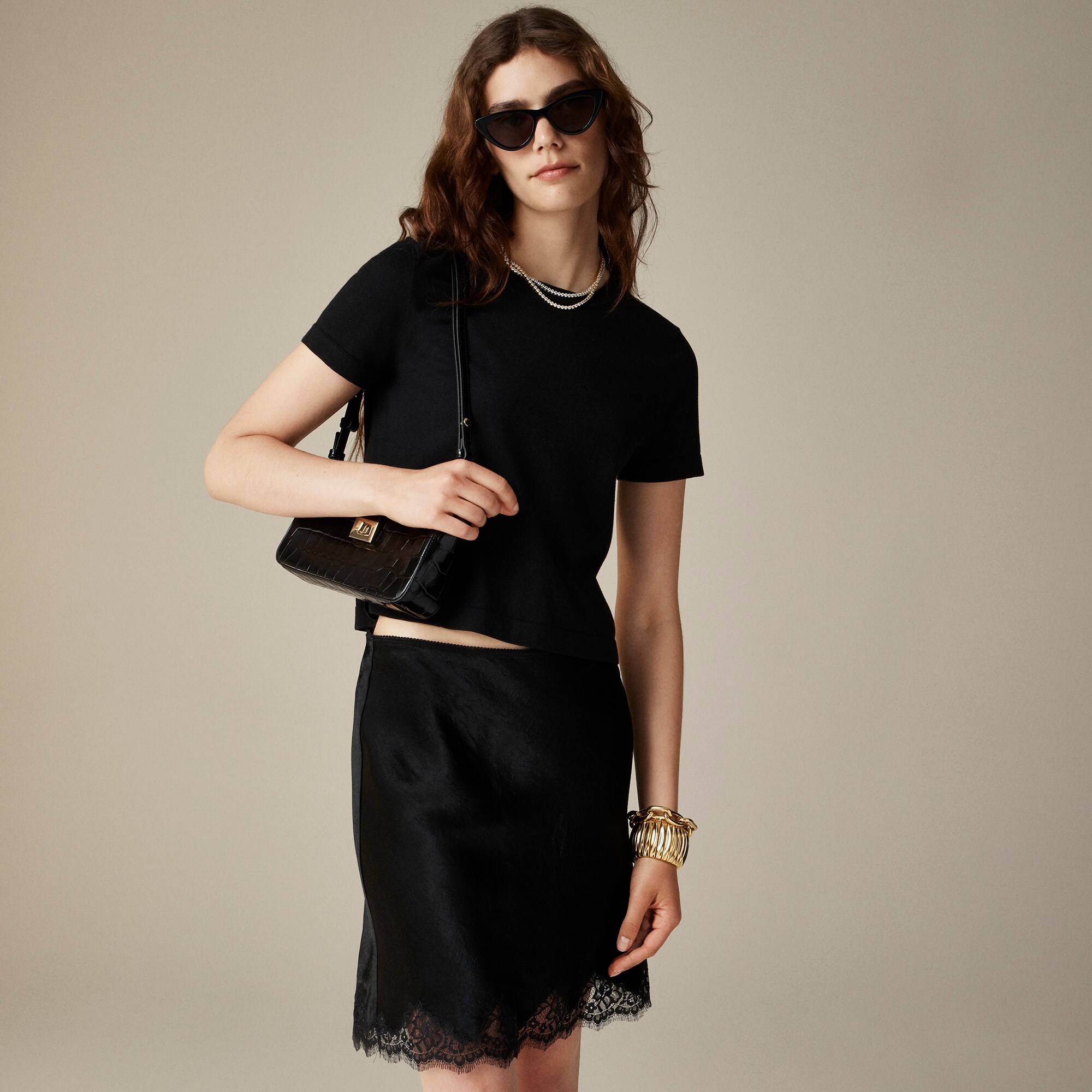 Sweater-tee in premium ultrafine cotton