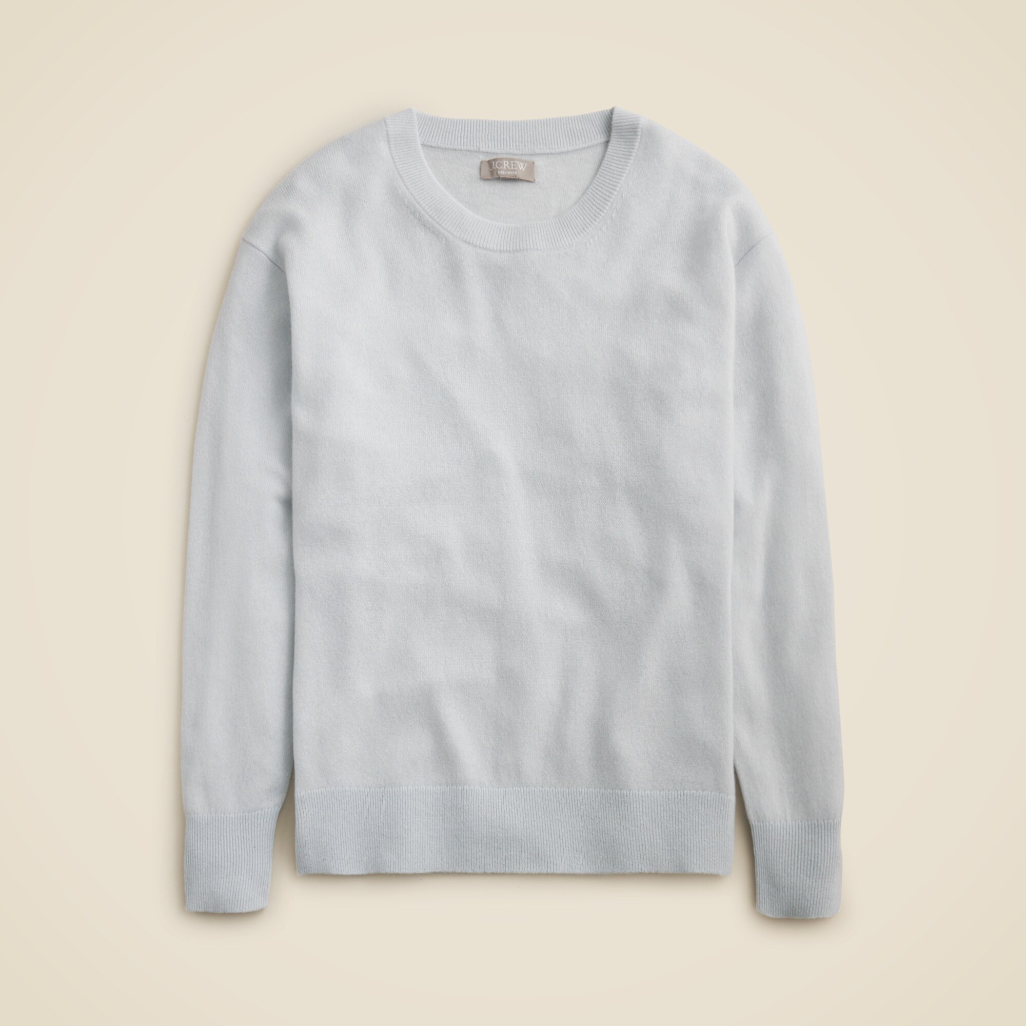  Cashmere relaxed crewneck sweater
