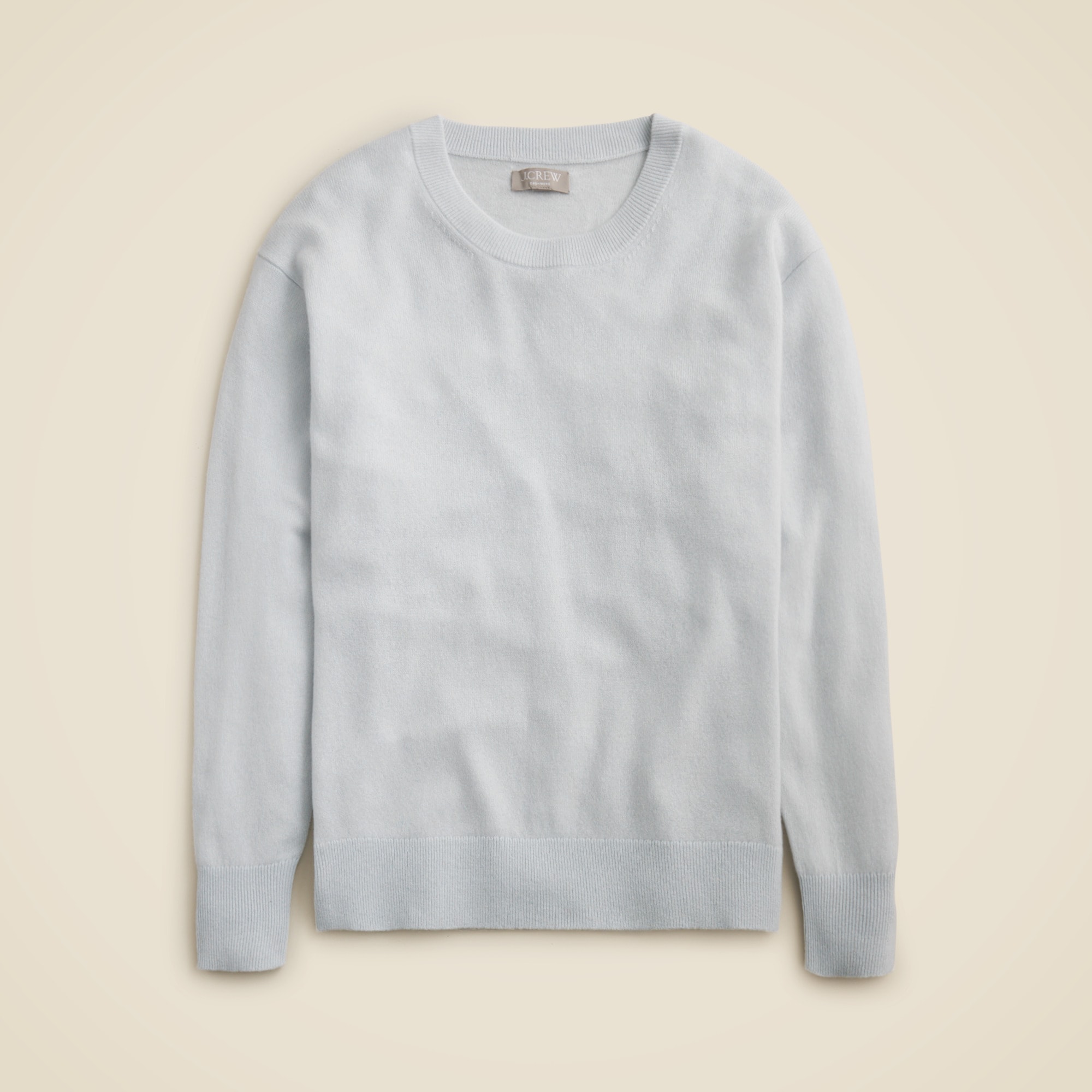 womens Cashmere relaxed crewneck sweater