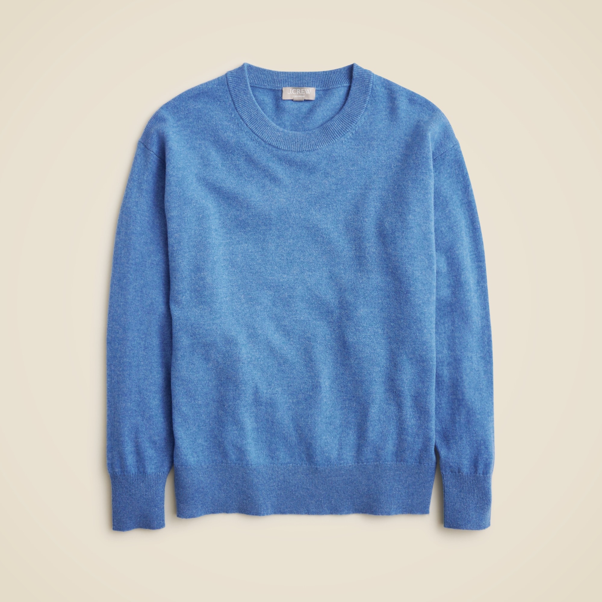 womens Cashmere relaxed crewneck sweater