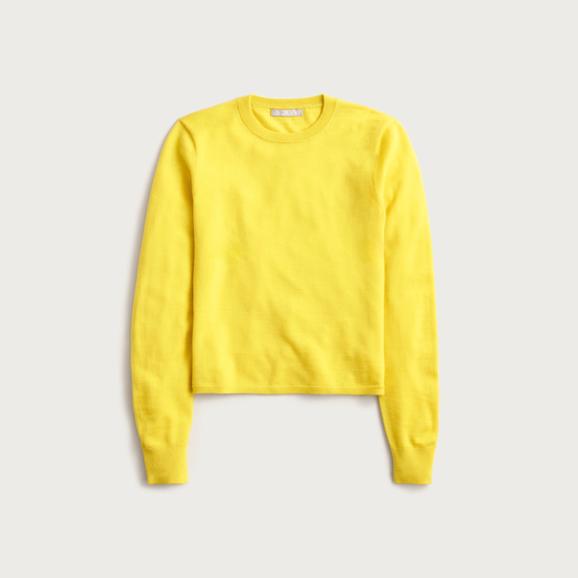  Carolyn fitted crewneck sweater in merino wool
