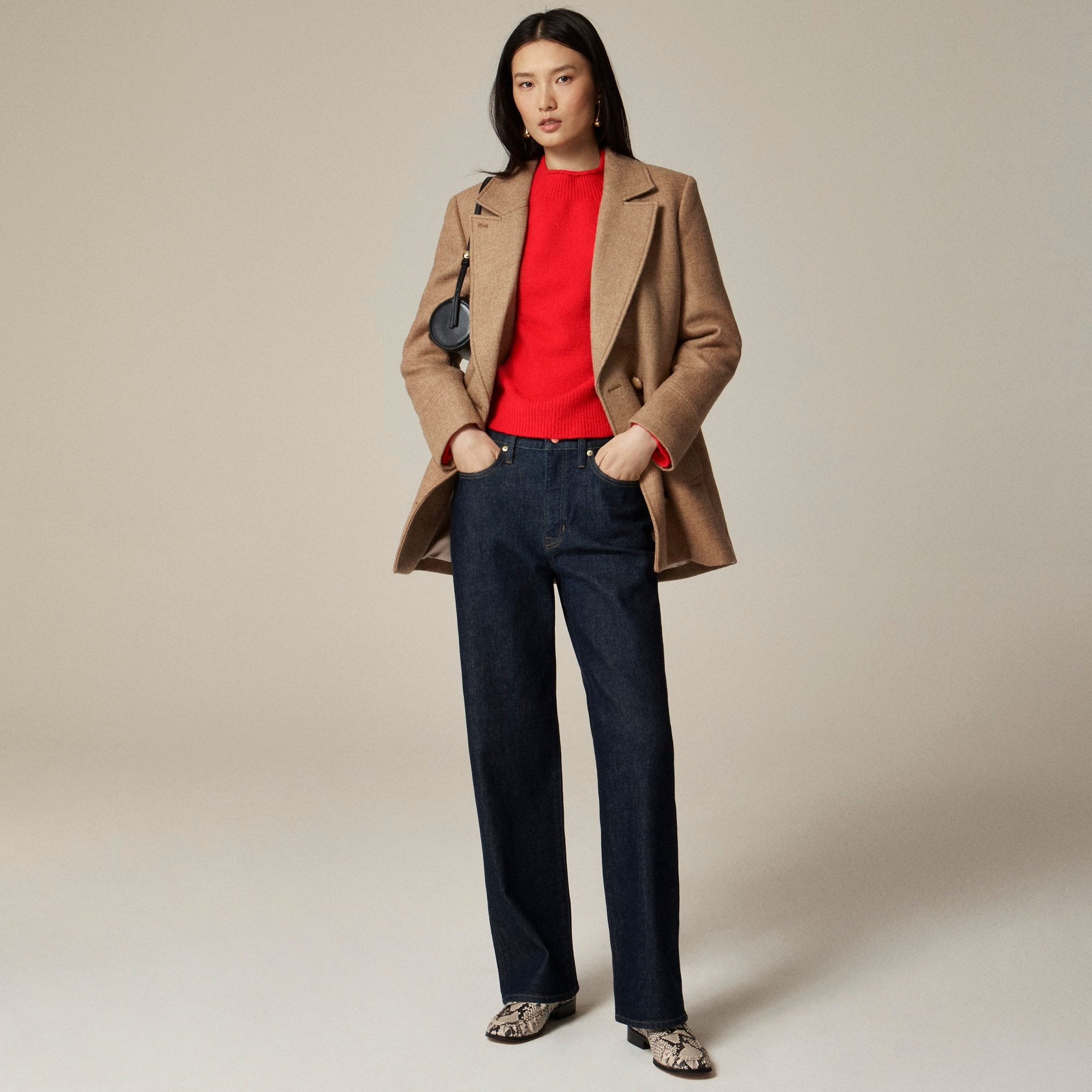Rollneck™ sweater in Supersoft yarn