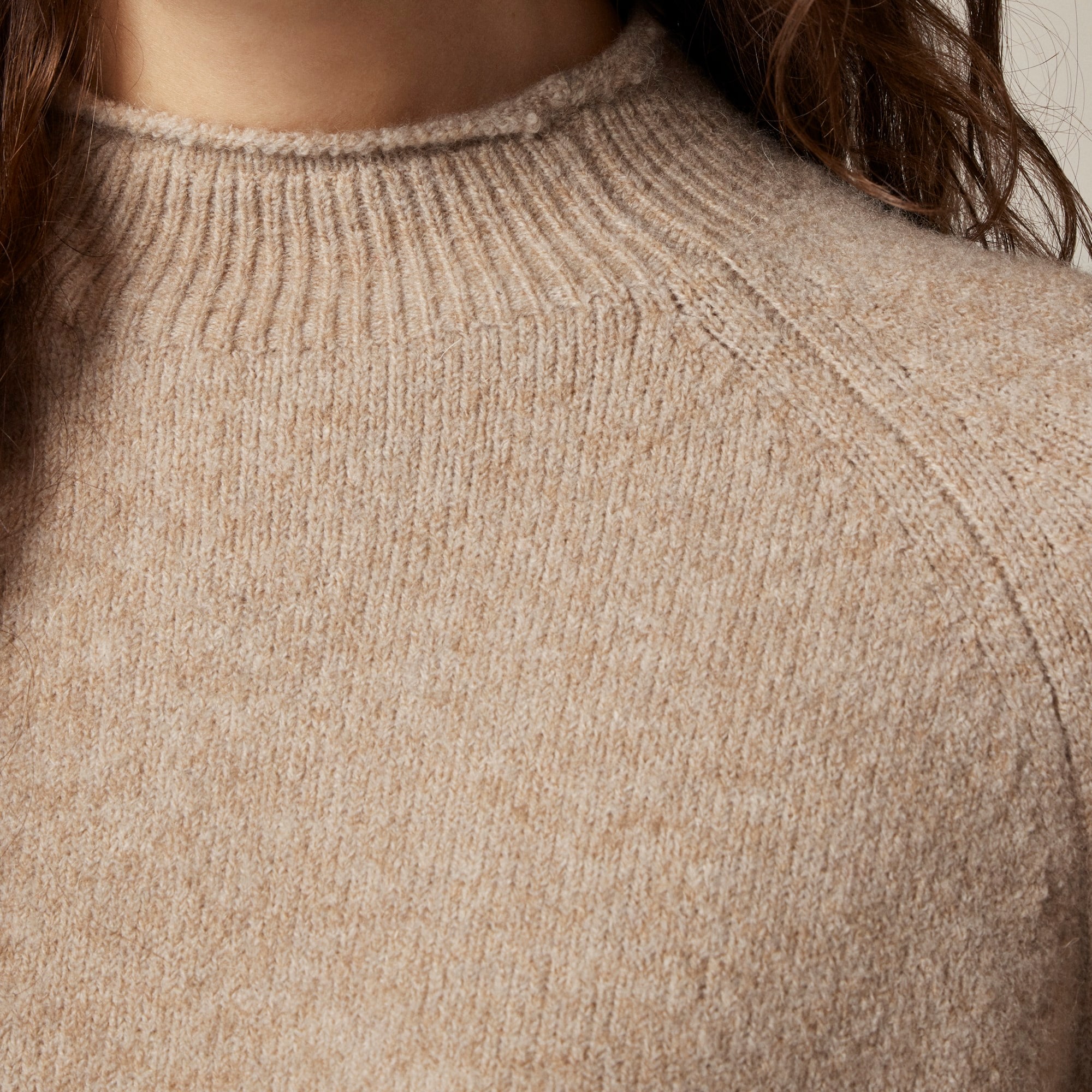 Rollneck™ sweater in Supersoft yarn