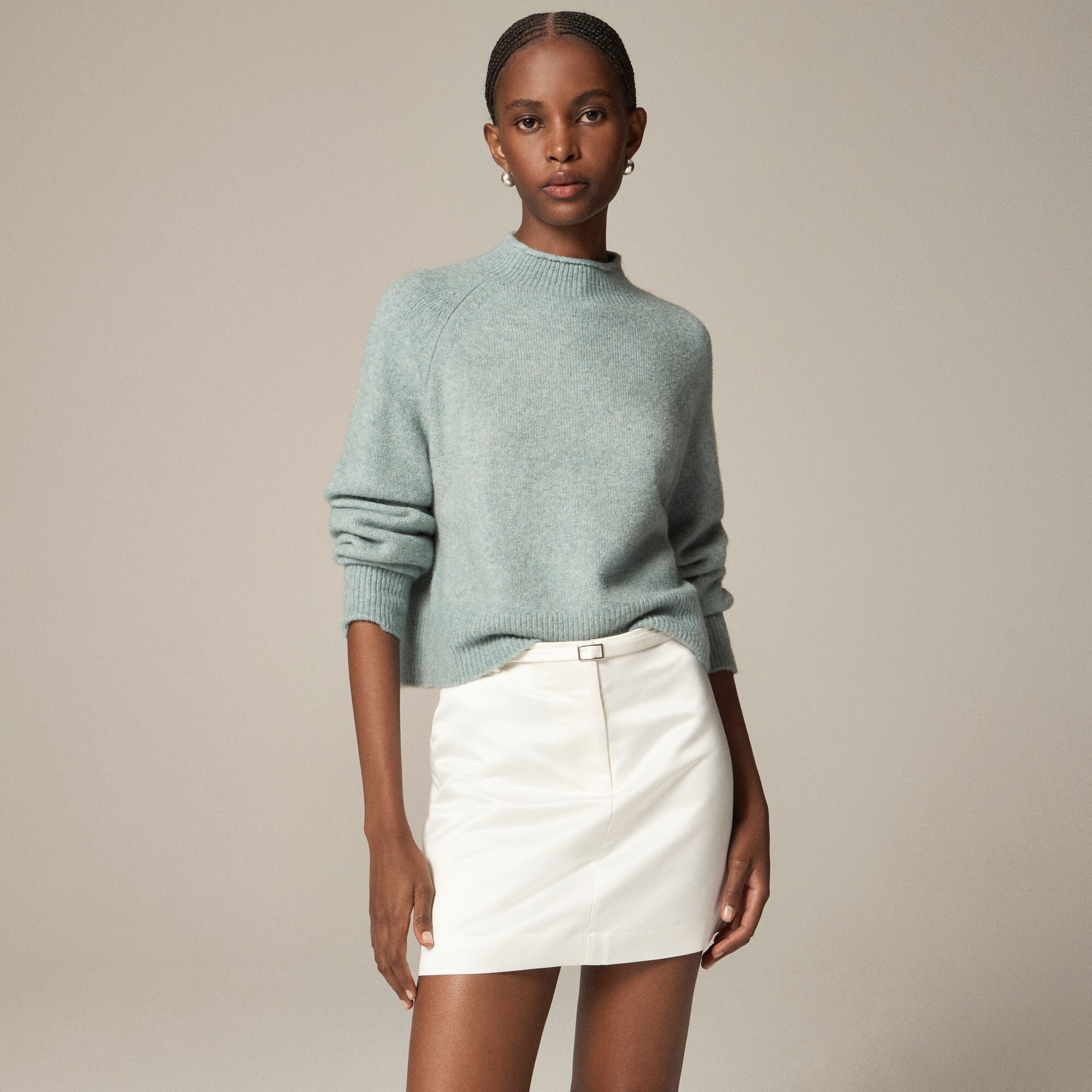 Rollneck™ sweater in Supersoft yarn