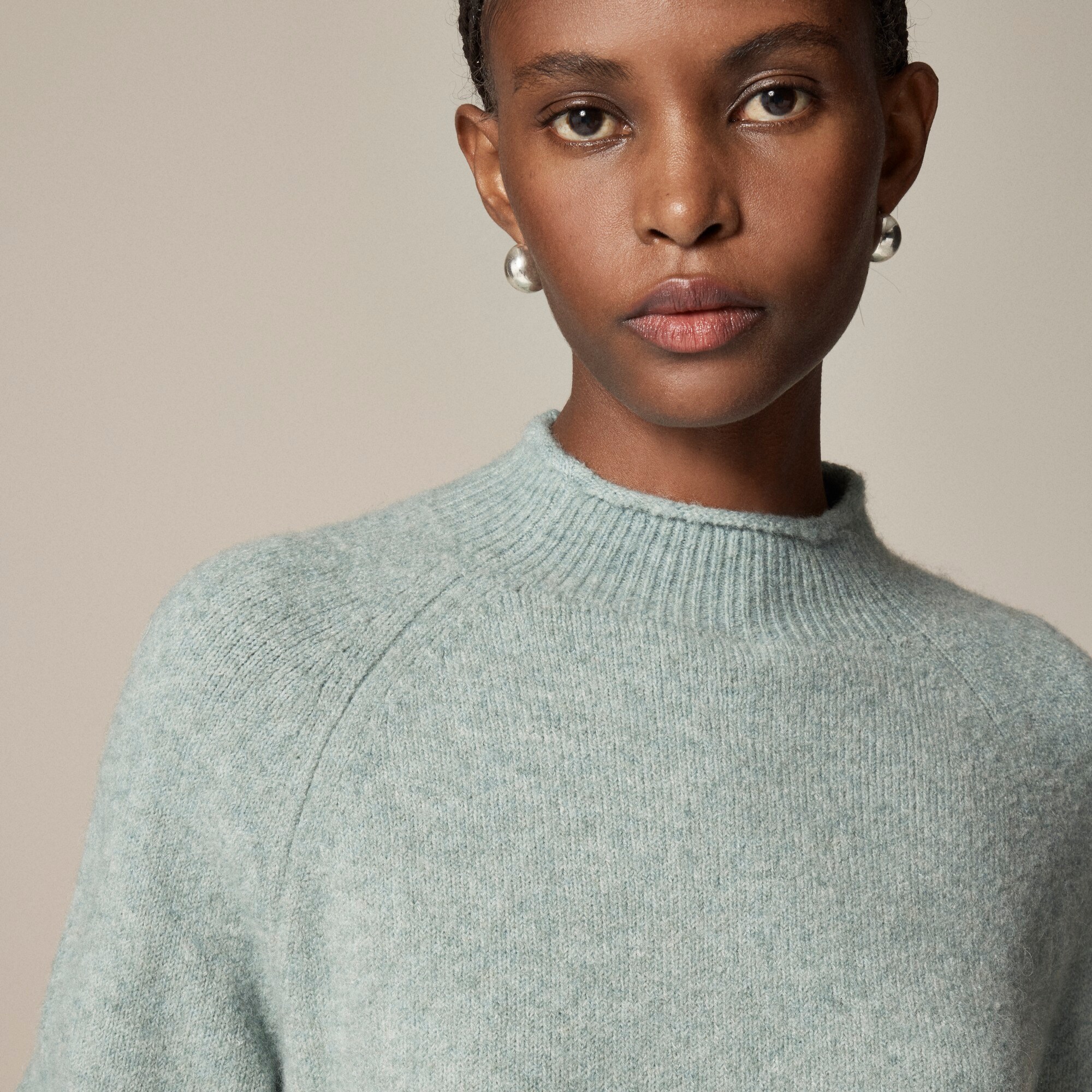 Rollneck™ sweater in Supersoft yarn