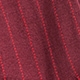 Dress socks in ticking stripe VINTAGE BURGUNDY
