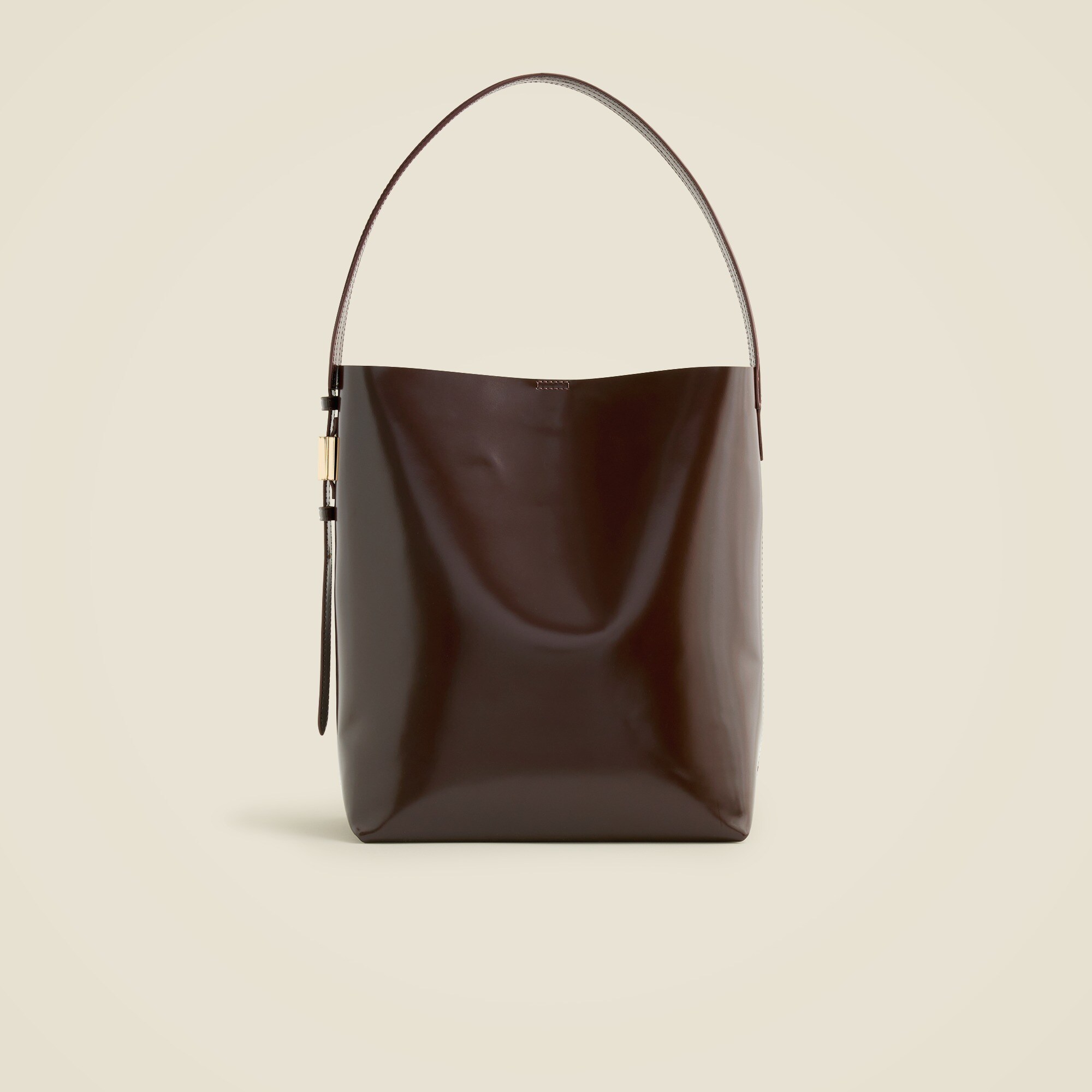 Edie bucket bag in Italian leather