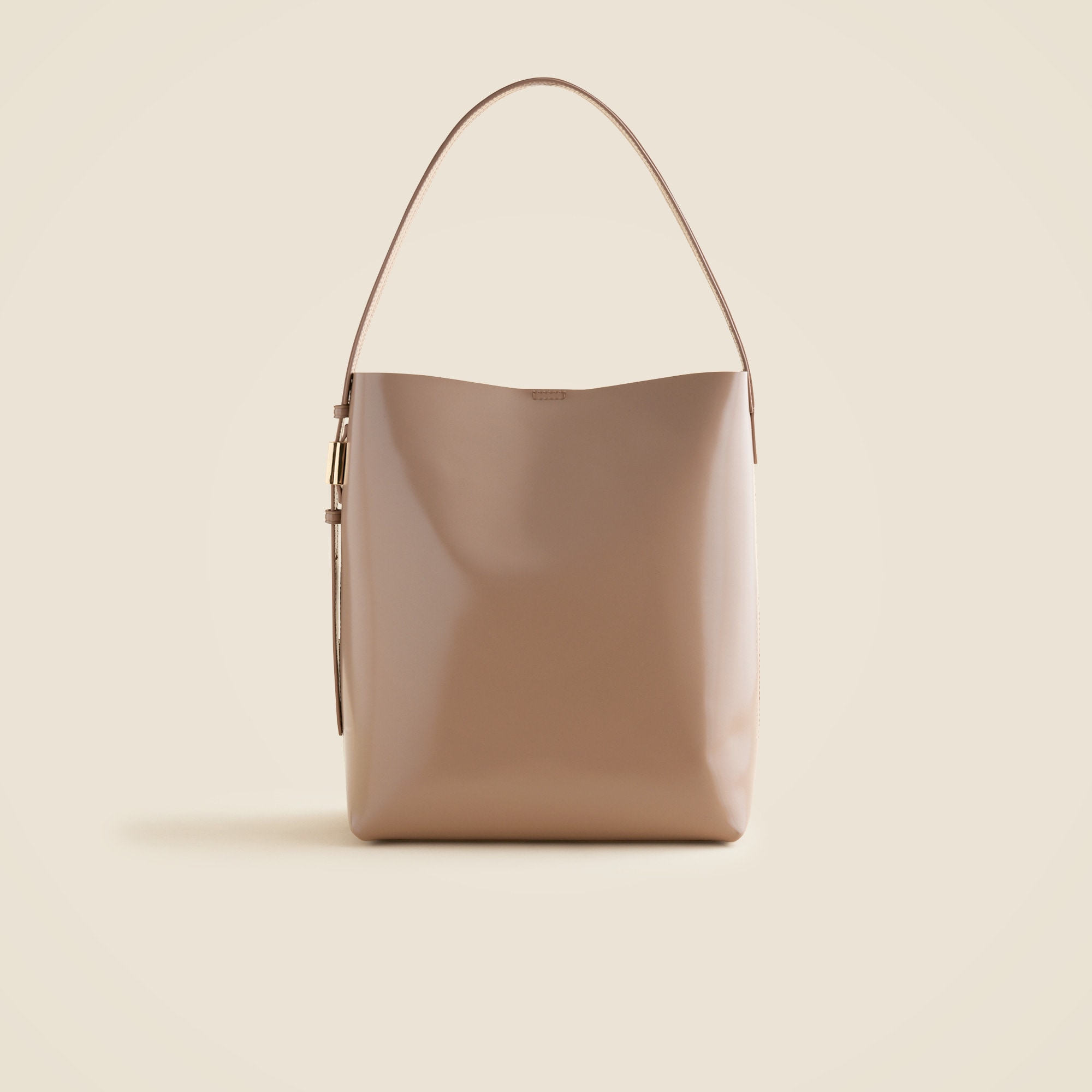 Edie Bucket Bag In Italian Leather For Women | J.Crew
