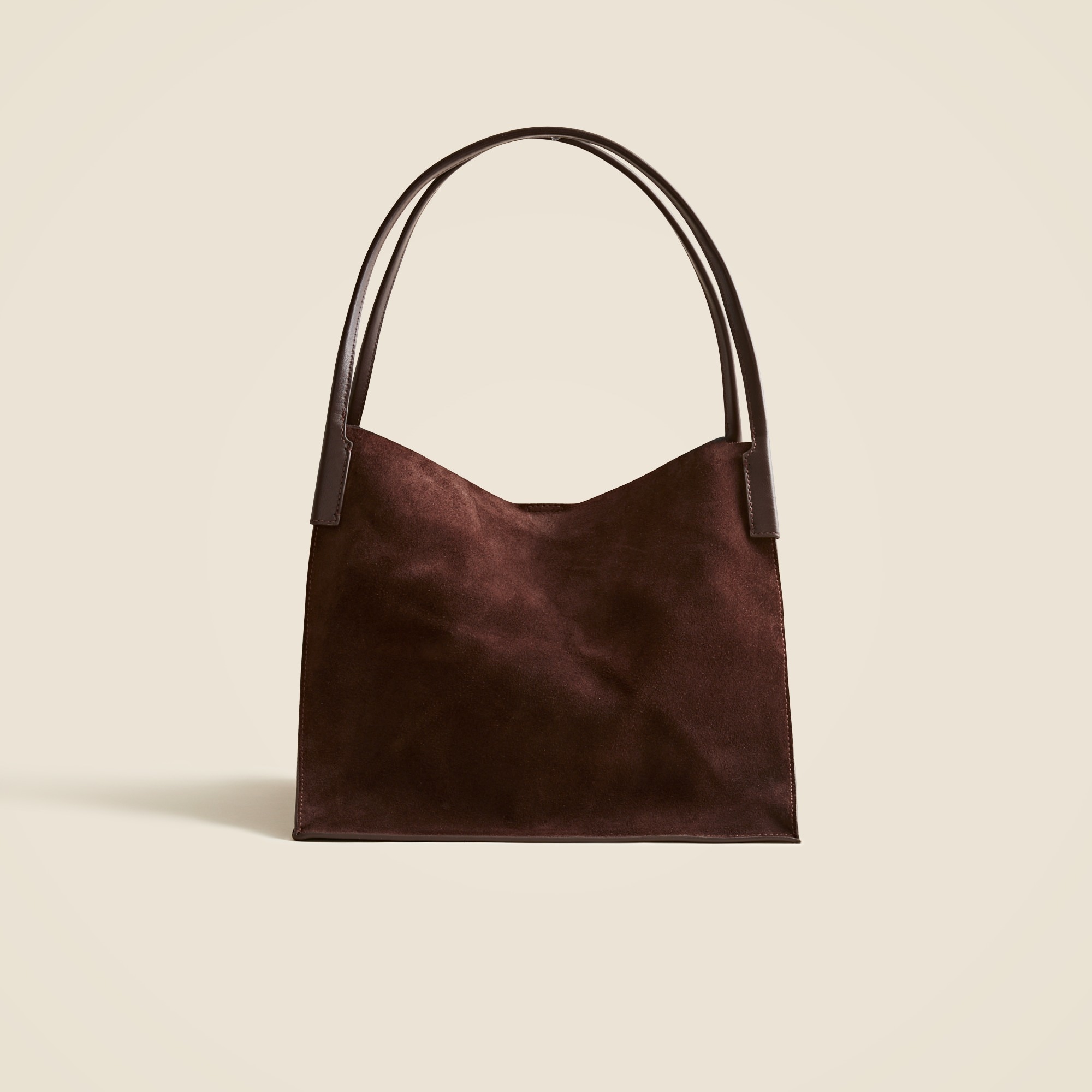 J.Crew Large Berkeley Tote In Suede For Women