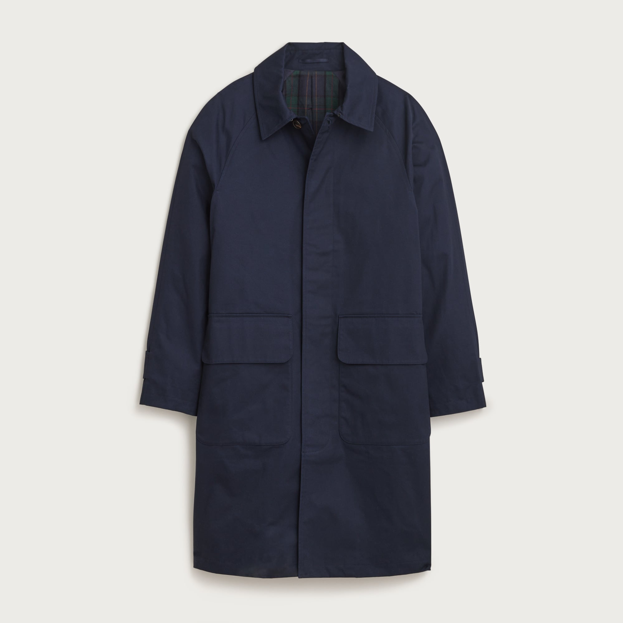 Rivington Car Coat In Water-resistant Cotton Twill For Men | J.Crew