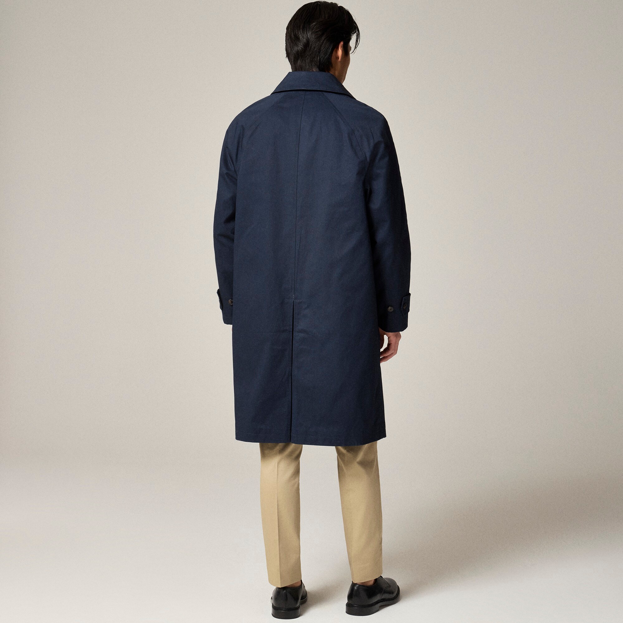 Rivington Car Coat In Water-resistant Cotton Twill For Men | J.Crew