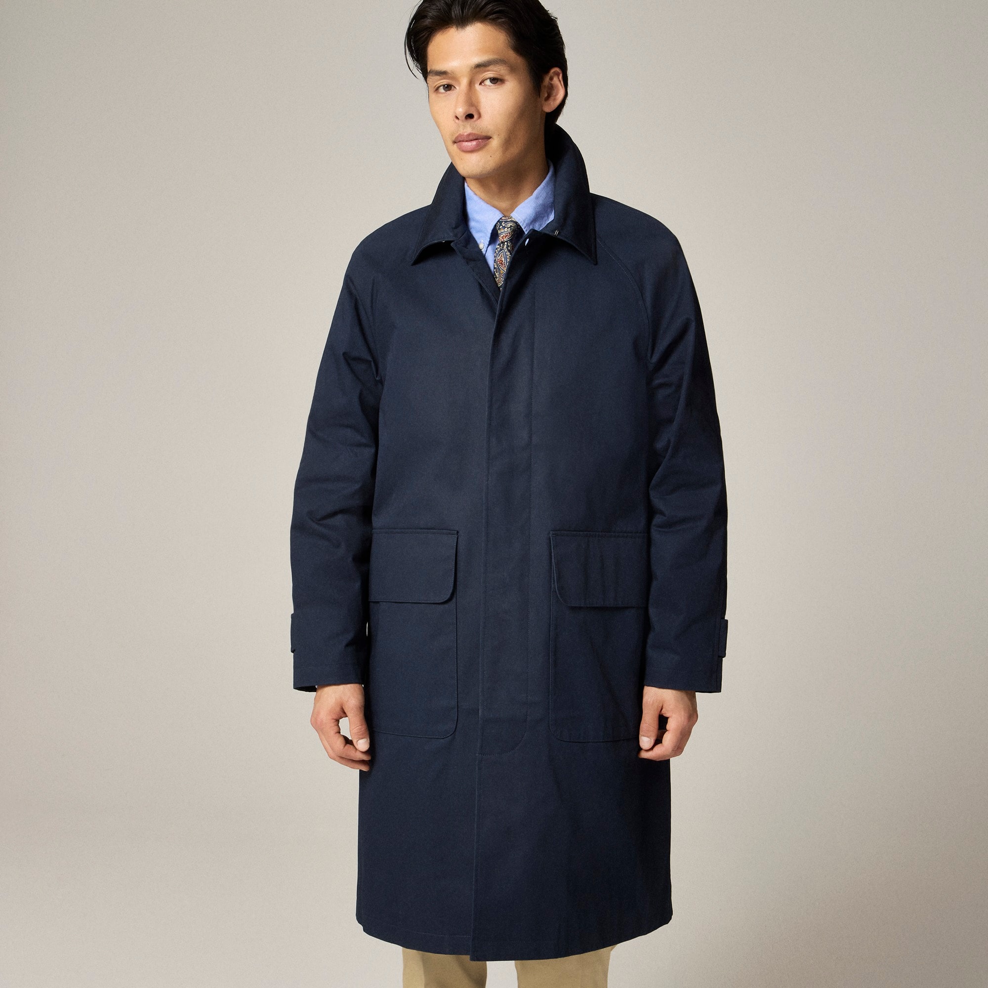 ジャケット・アウター J. CREW cotton car coat 90s Rivington Car Coat In Water-resistant Cotton Twill For Men | J.Crew