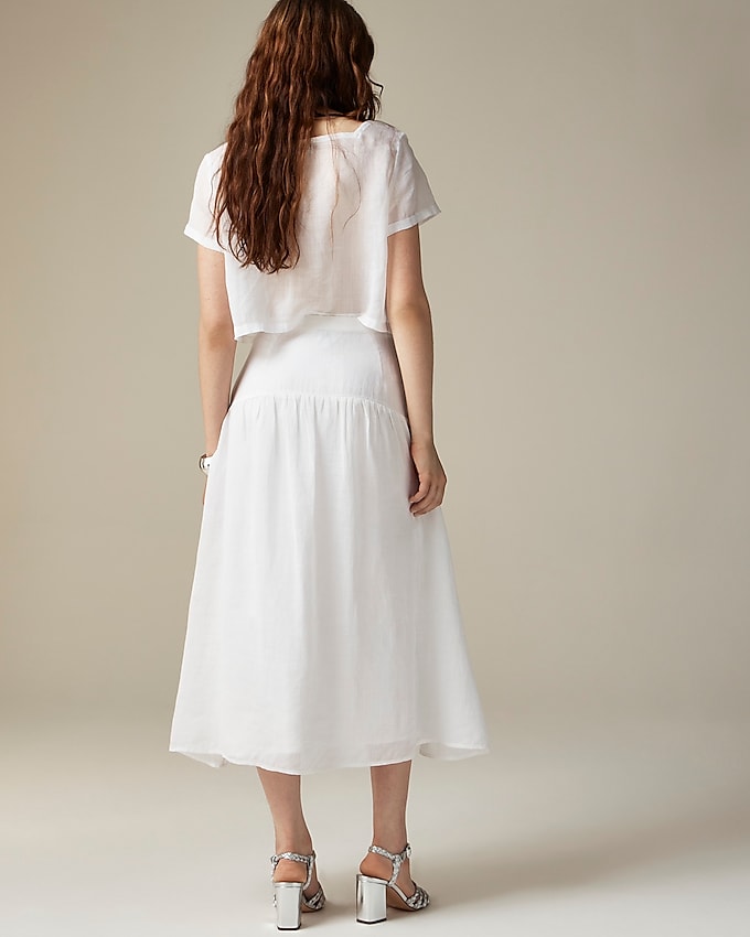 J.Crew: Maryam Nassir Zadeh X J.Crew Drop-waist Midi Skirt J.Crew: Maryam Nassir Zadeh X J.Crew Drop-waist Midi Skirt