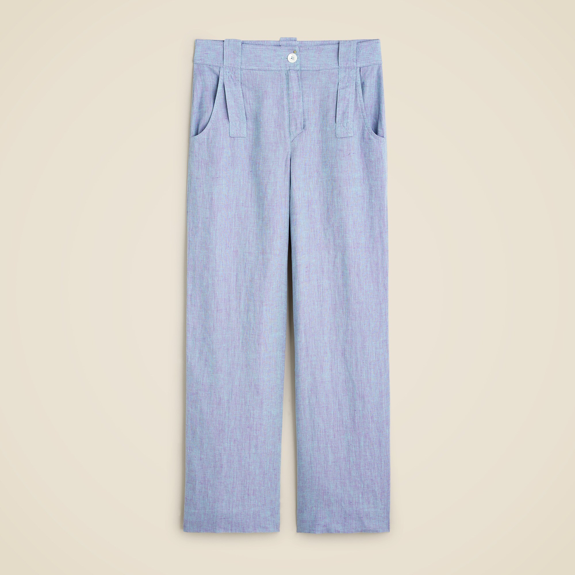 Maryam Nassir Zadeh X J.Crew dual-tone linen trouser