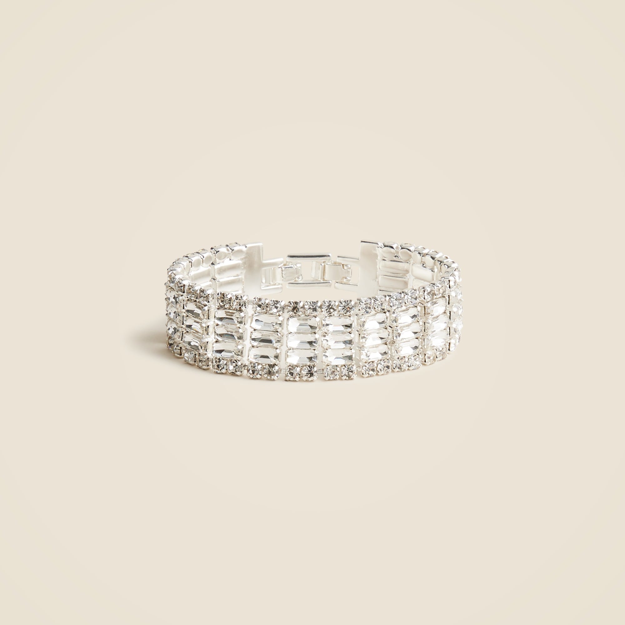Statement crystal bracelet