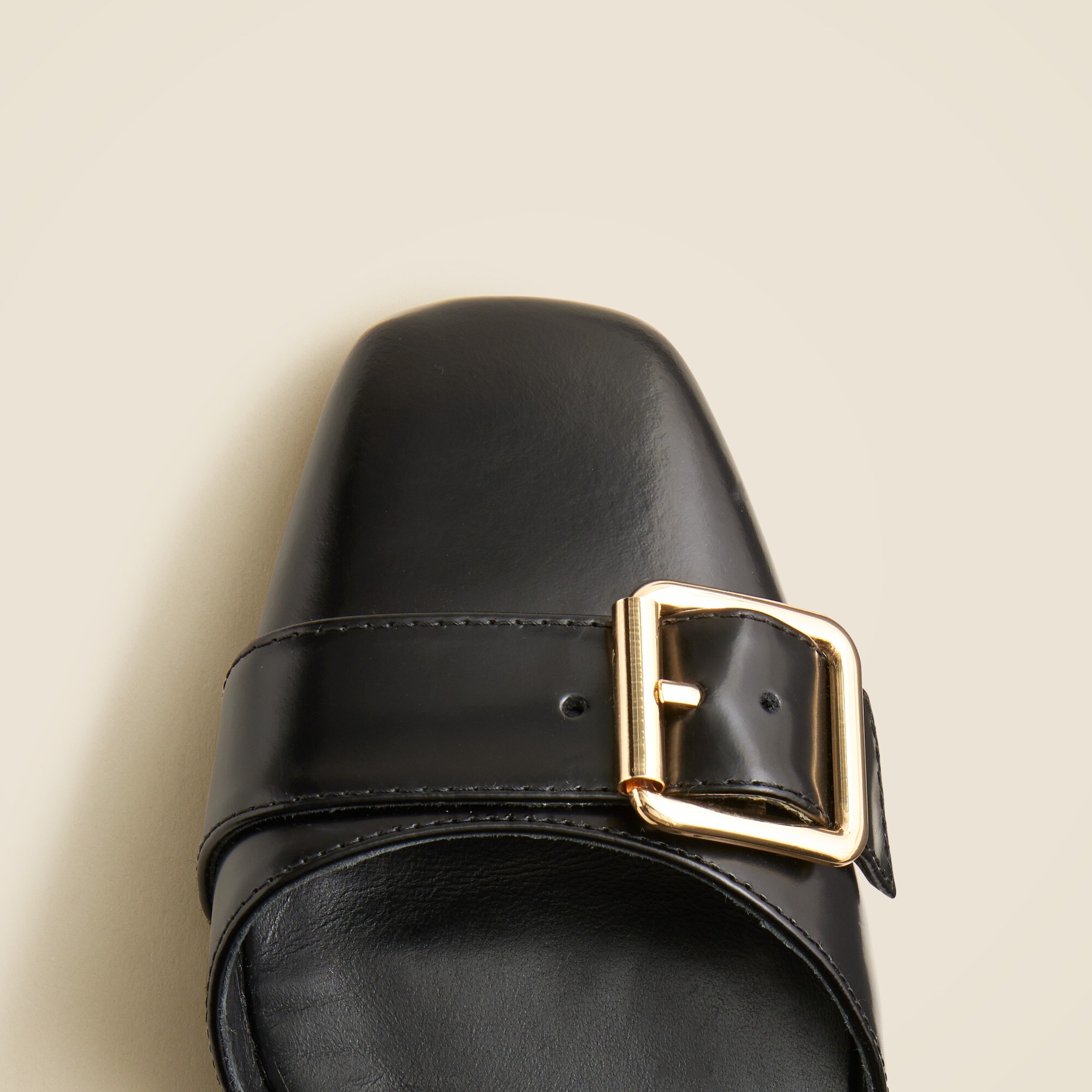 Maisie buckle heels in Italian leather